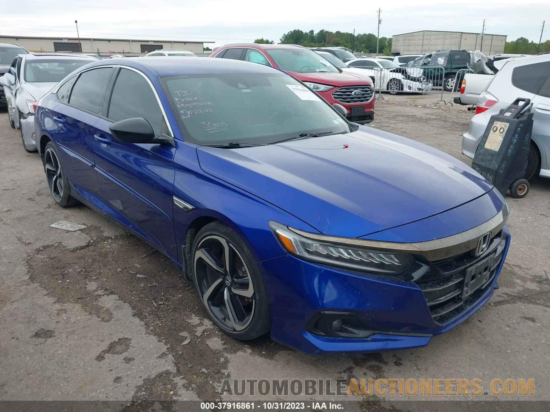 1HGCV1F31MA014707 HONDA ACCORD 2021