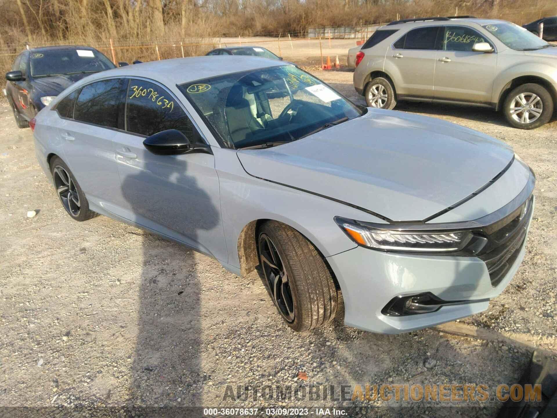 1HGCV1F31NA051516 HONDA ACCORD SEDAN 2022