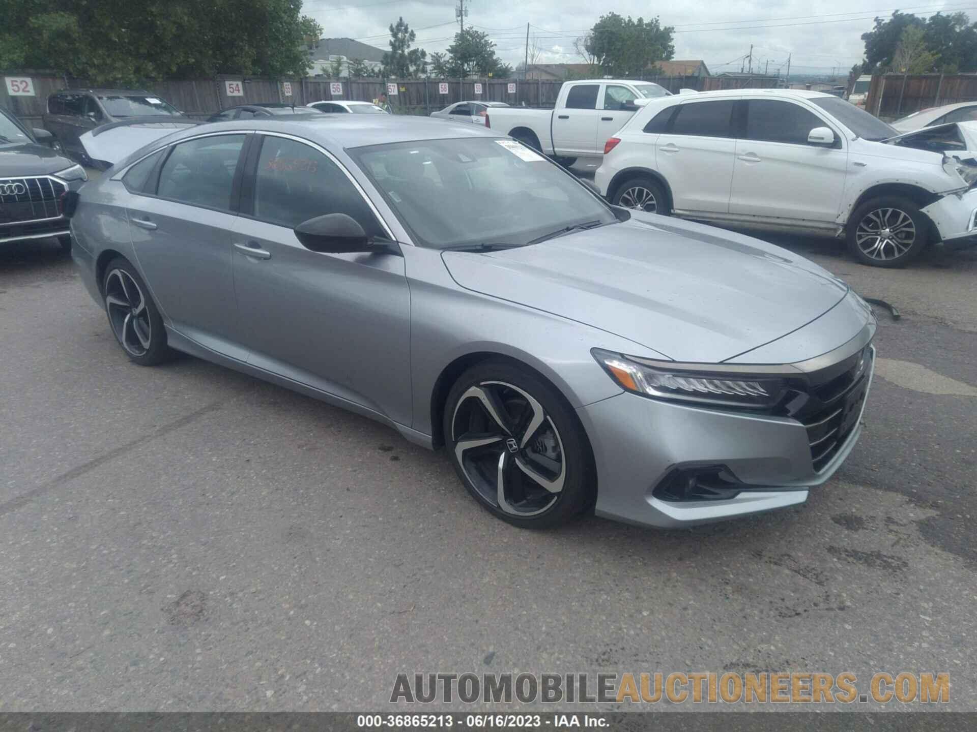 1HGCV1F31NA059681 HONDA ACCORD SEDAN 2022