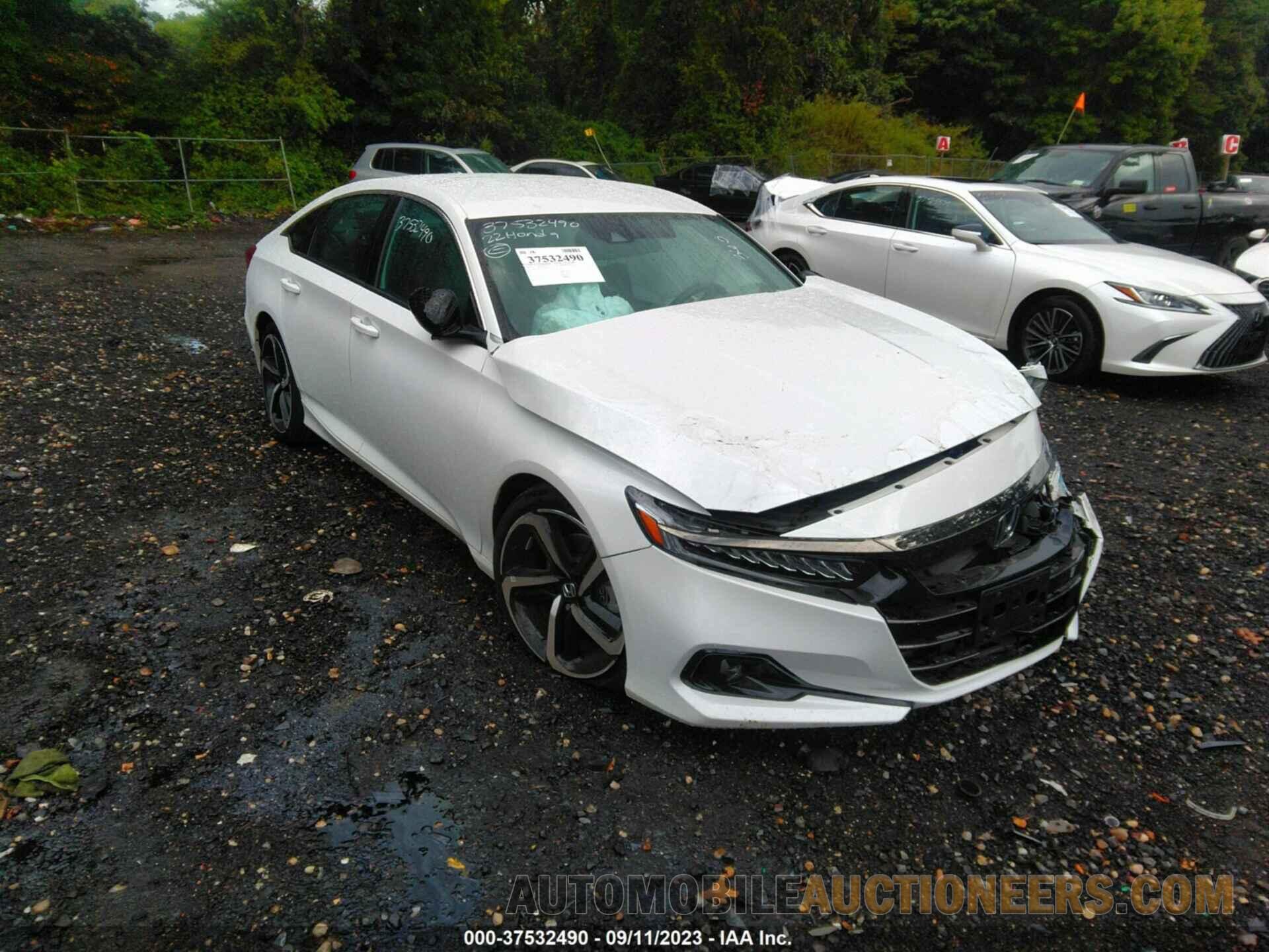 1HGCV1F31NA075685 HONDA ACCORD SEDAN 2022