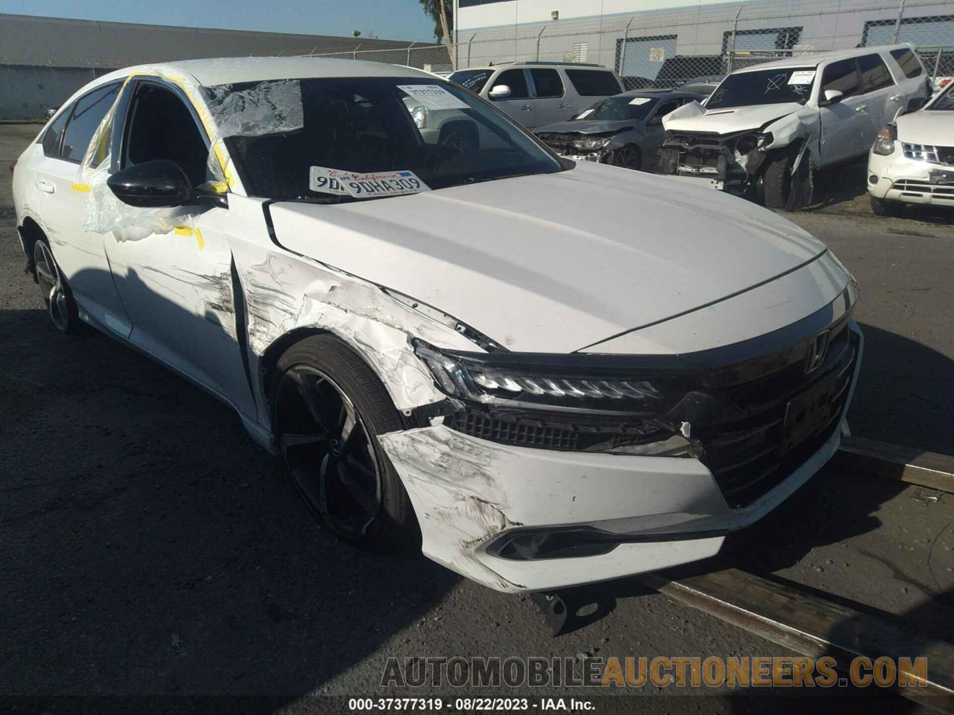 1HGCV1F32MA058229 HONDA ACCORD SEDAN 2021