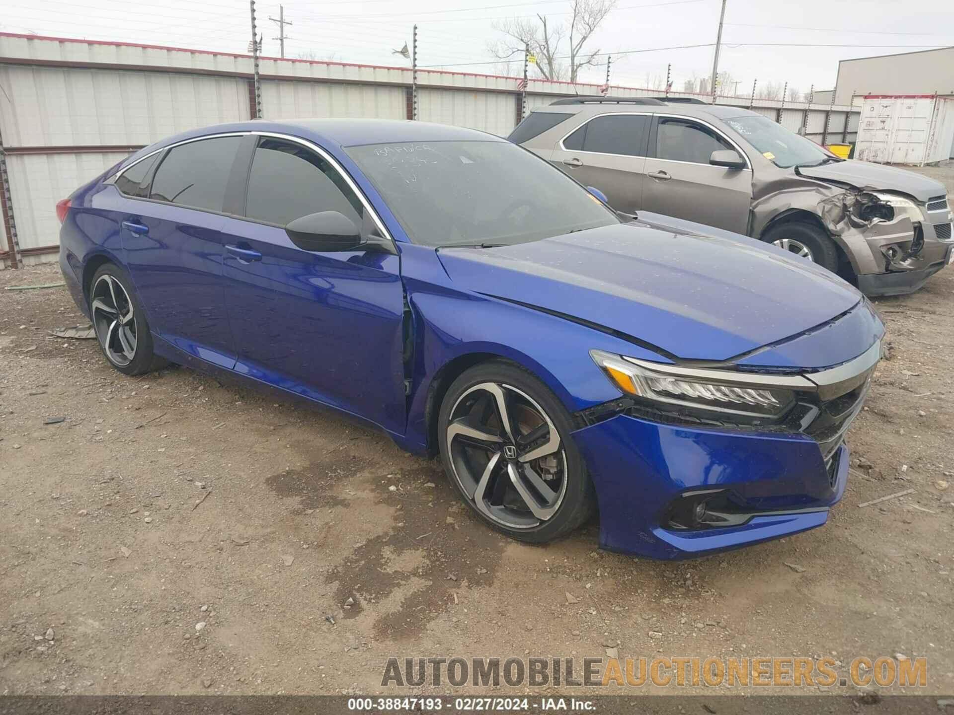 1HGCV1F32MA087469 HONDA ACCORD 2021