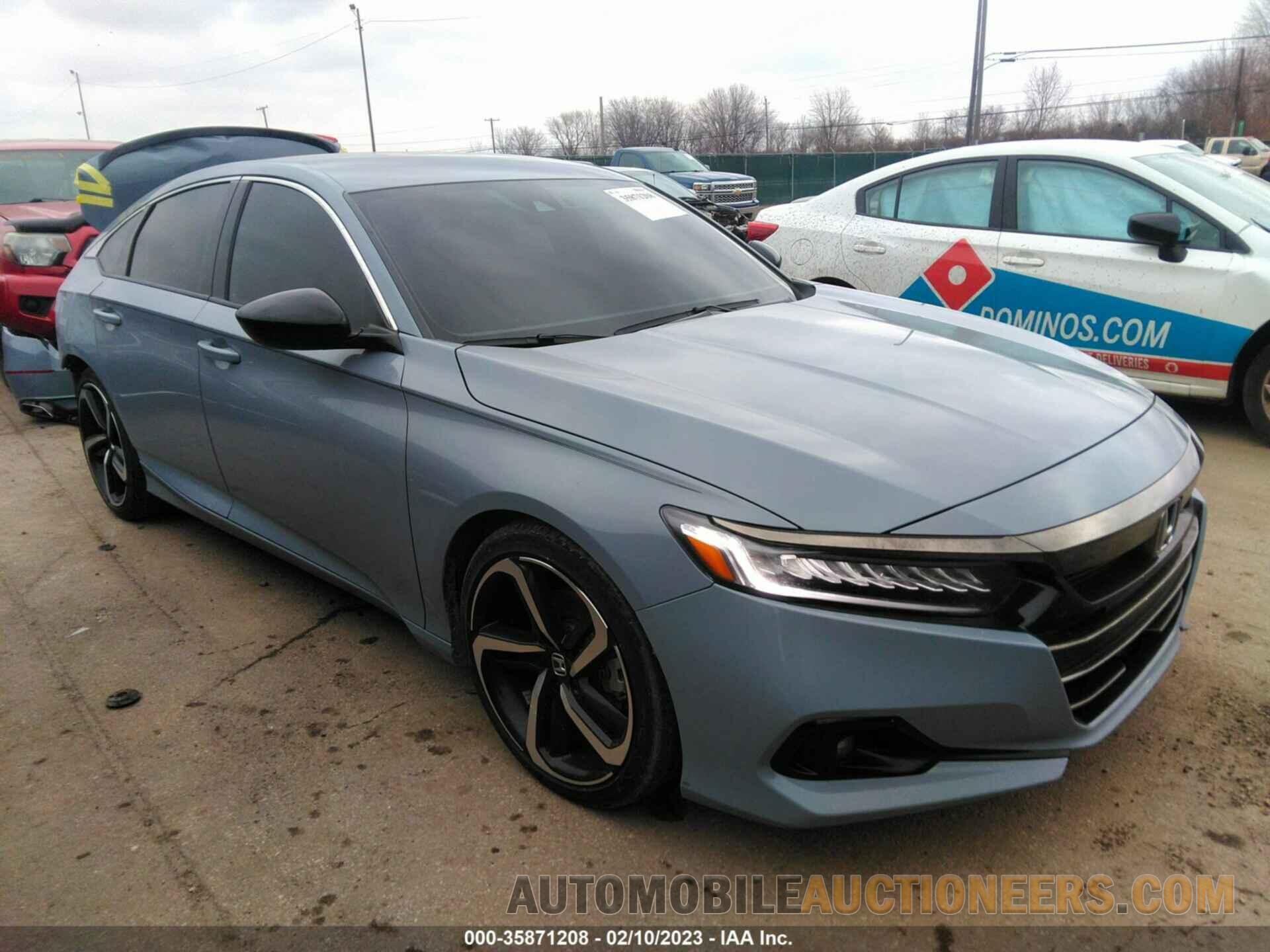 1HGCV1F32NA030383 HONDA ACCORD SEDAN 2022