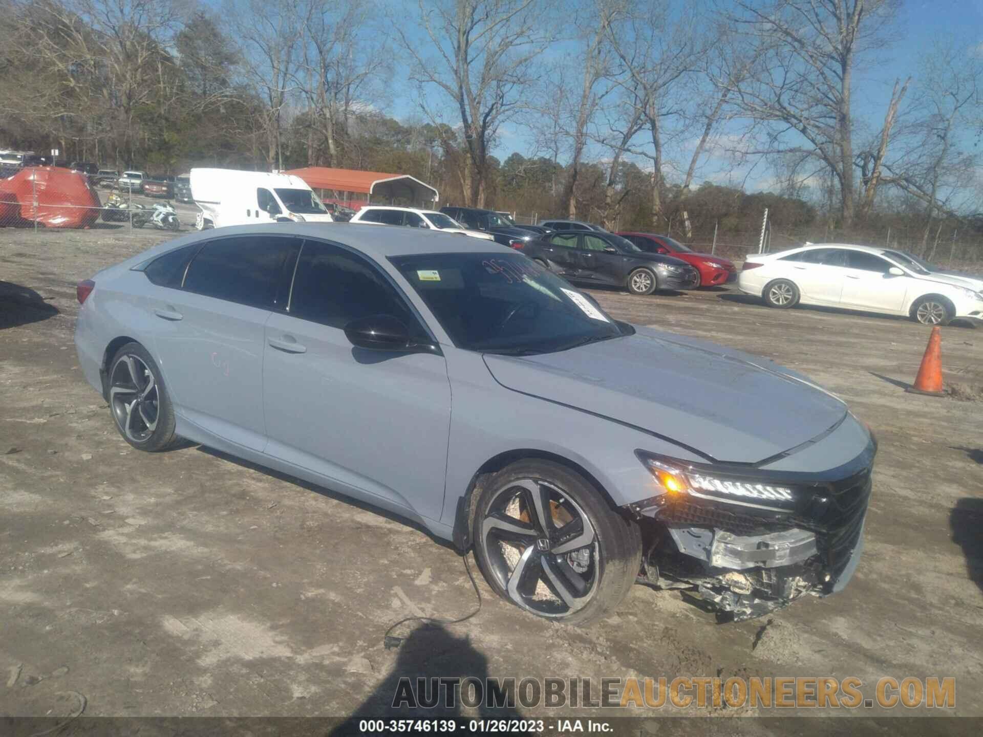 1HGCV1F32NA031839 HONDA ACCORD SEDAN 2022