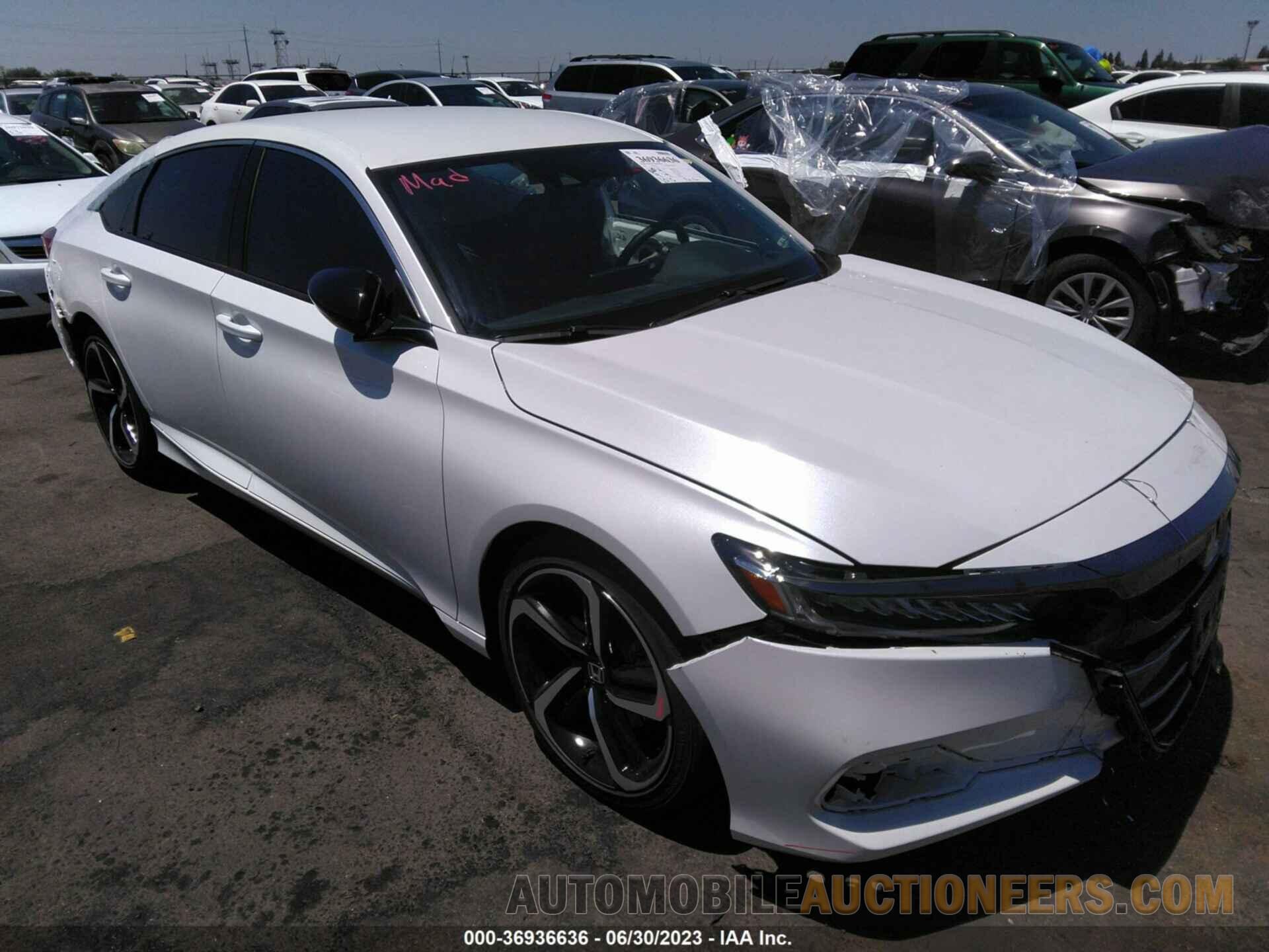 1HGCV1F32NA065585 HONDA ACCORD SEDAN 2022