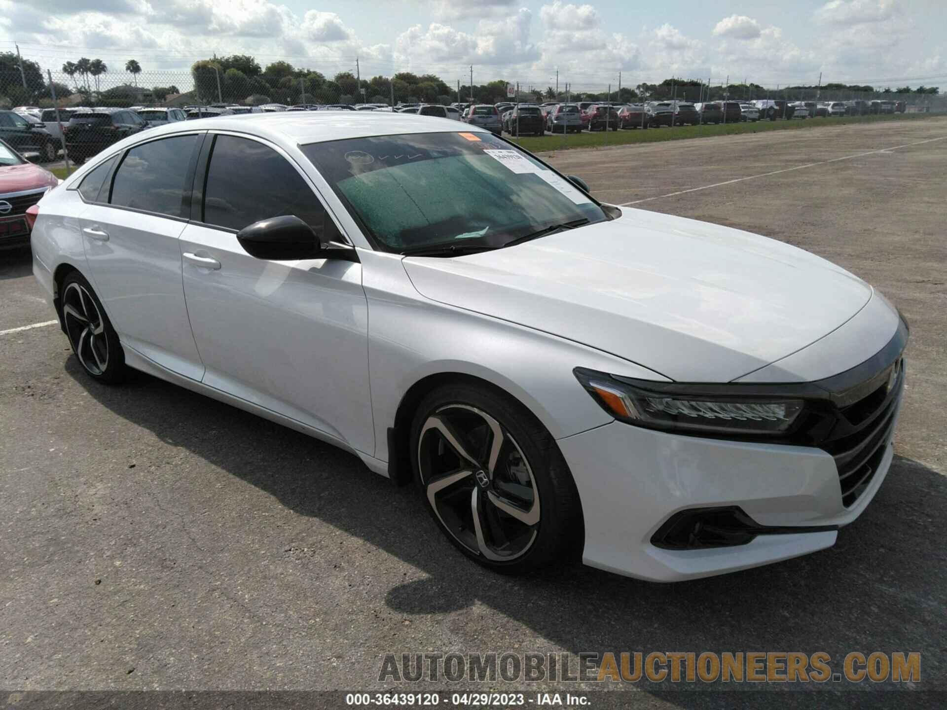 1HGCV1F32NA083536 HONDA ACCORD SEDAN 2022