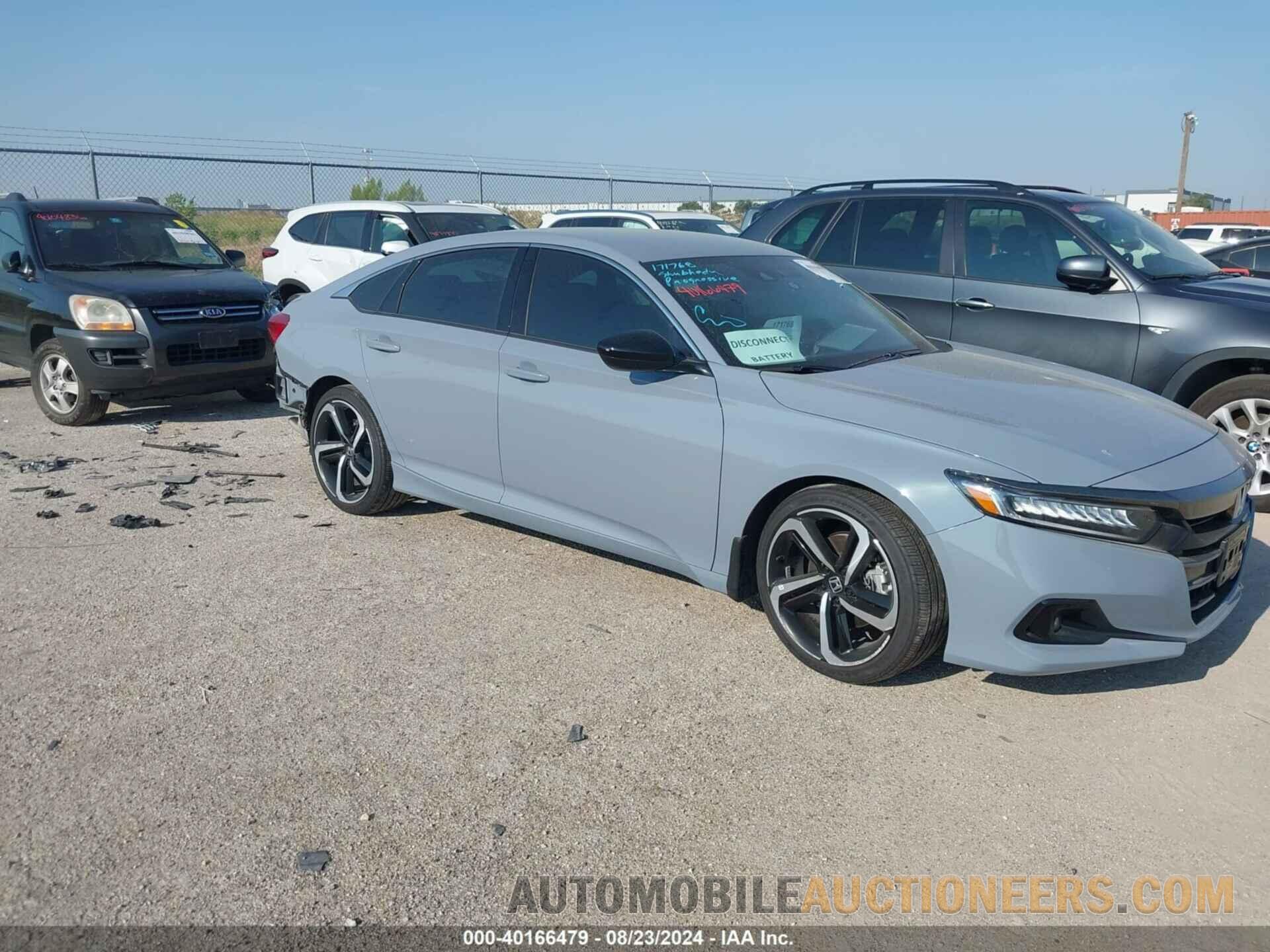 1HGCV1F32NA123453 HONDA ACCORD EX 2022