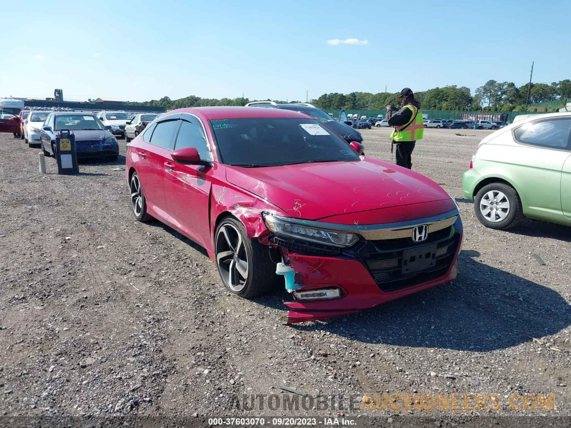 1HGCV1F33JA191609 HONDA ACCORD SEDAN 2018