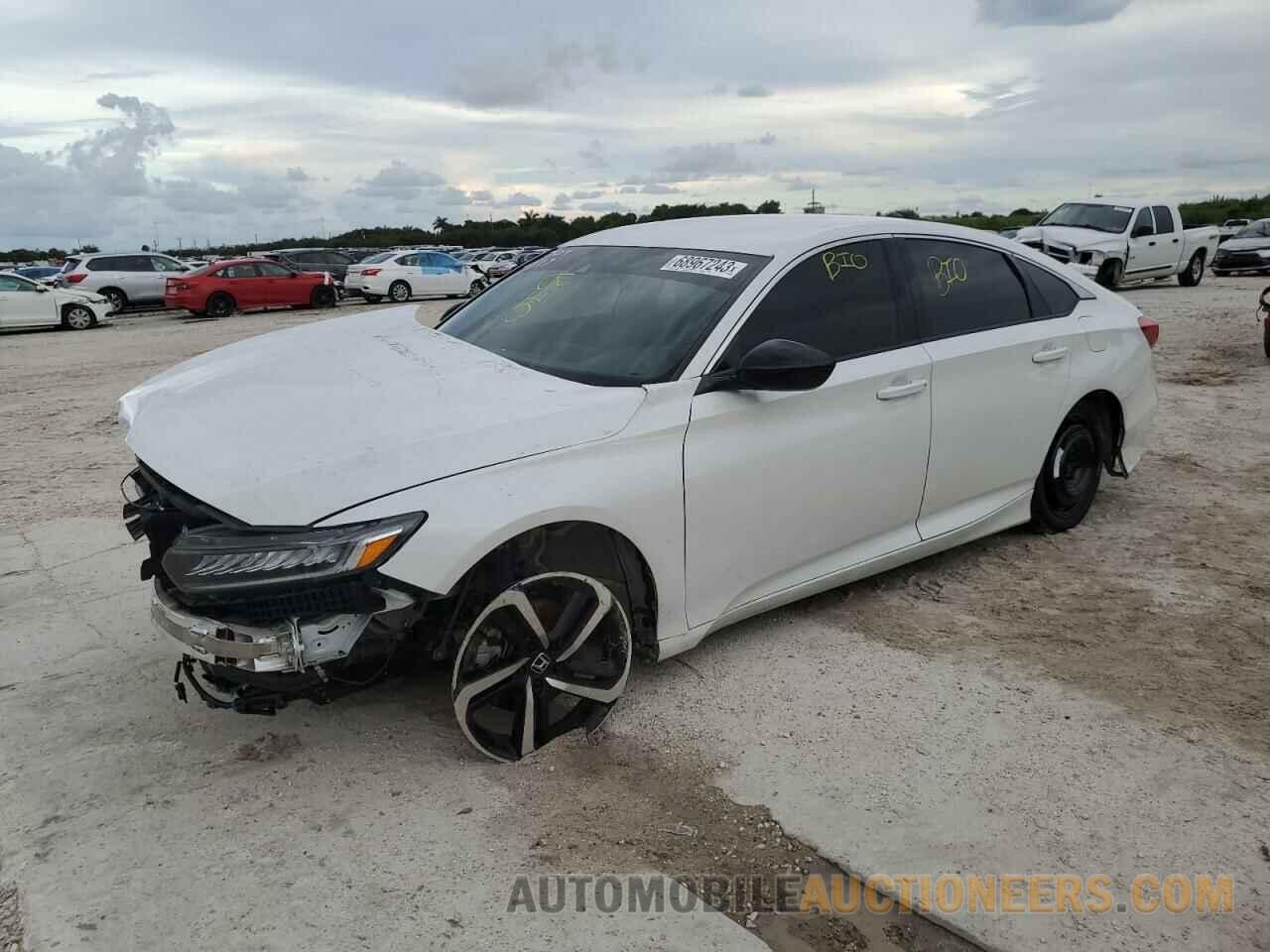 1HGCV1F33MA057509 HONDA ACCORD 2021