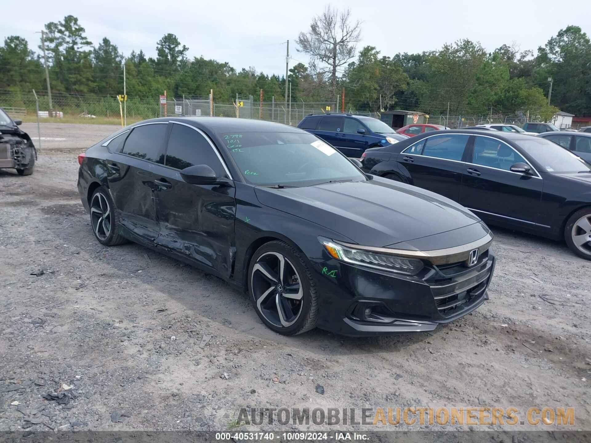 1HGCV1F33MA083303 HONDA ACCORD 2021