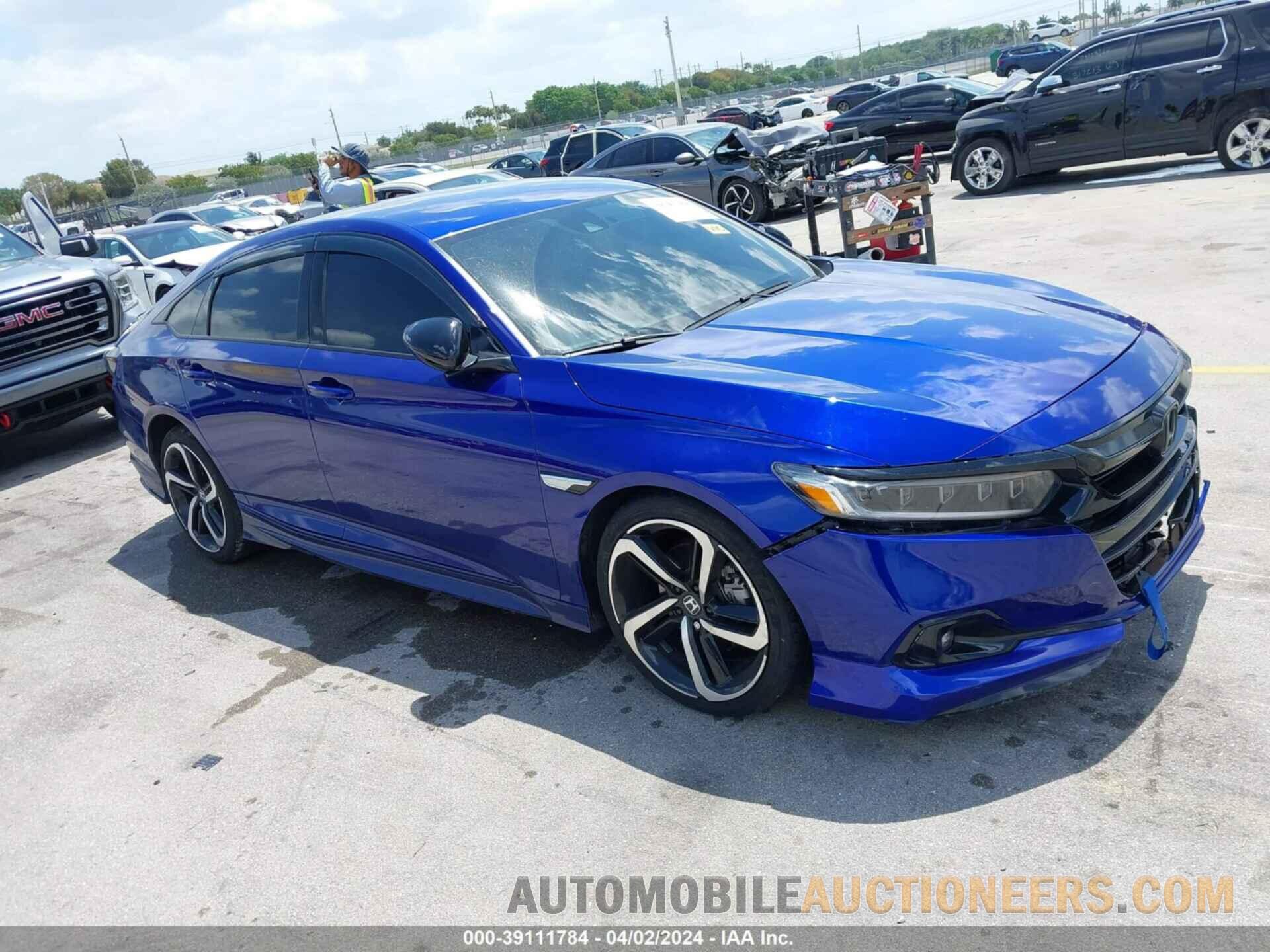 1HGCV1F33NA083660 HONDA ACCORD 2022