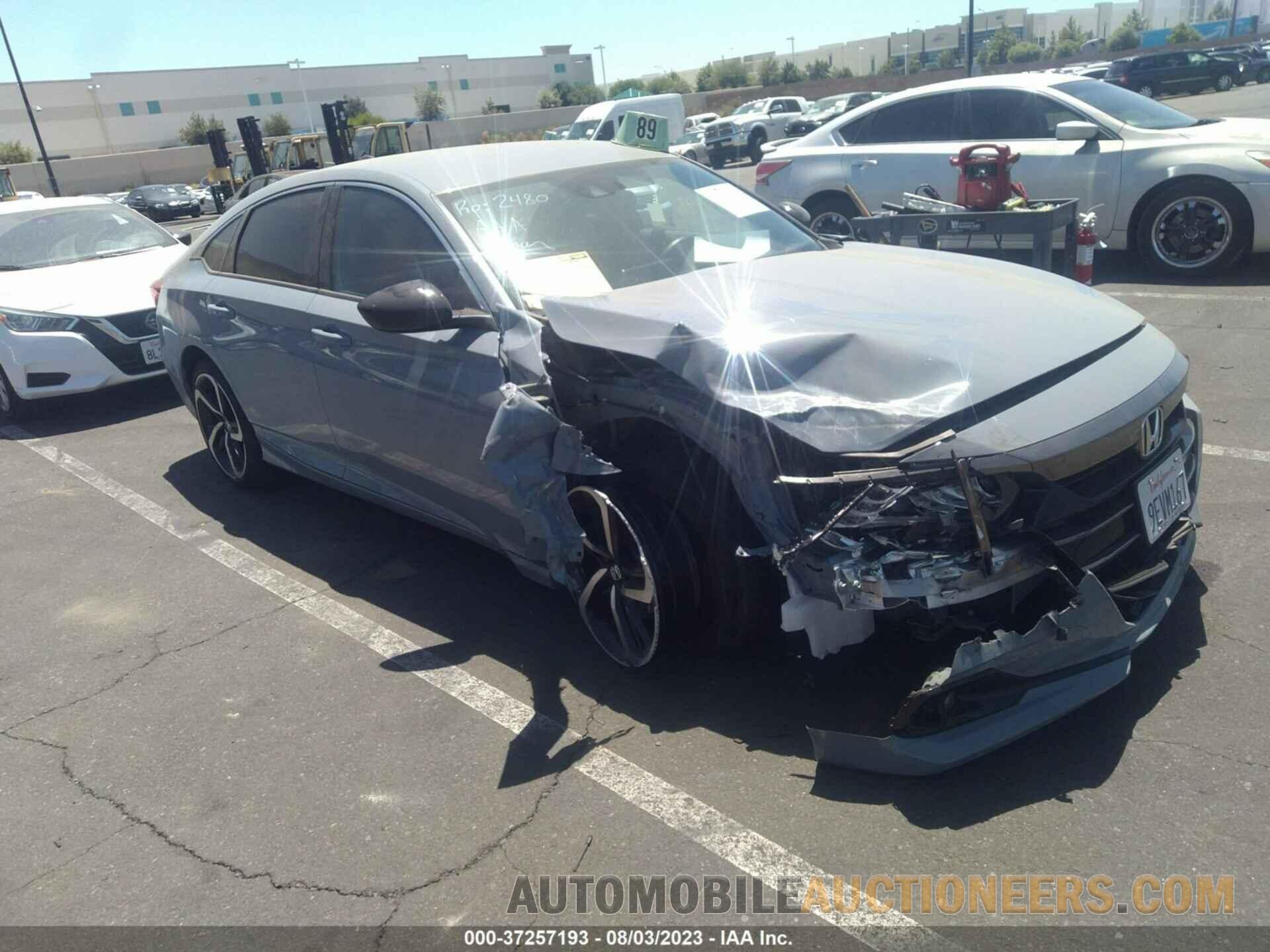 1HGCV1F33NA093797 HONDA ACCORD SEDAN 2022