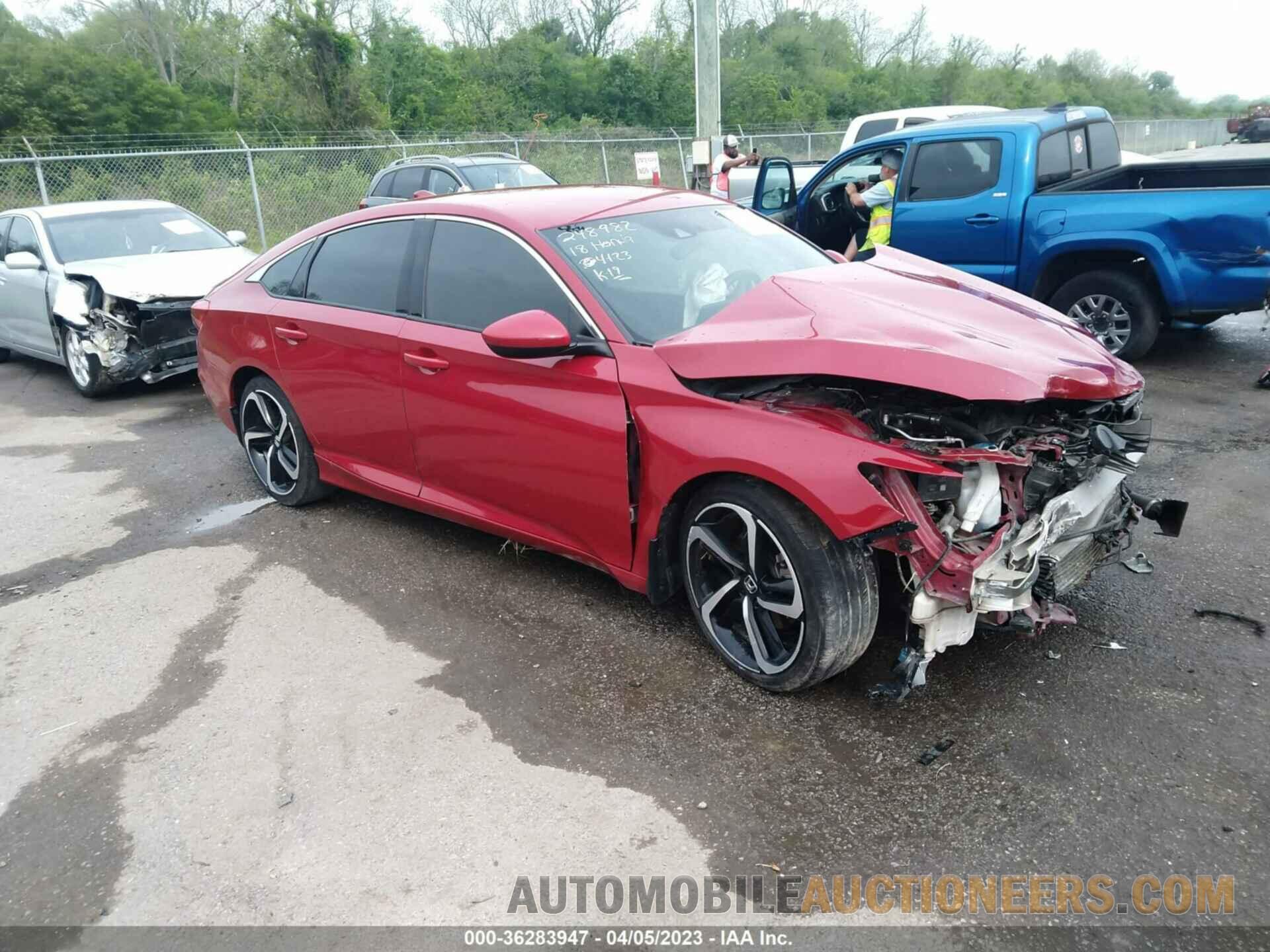 1HGCV1F34JA248982 HONDA ACCORD SEDAN 2018