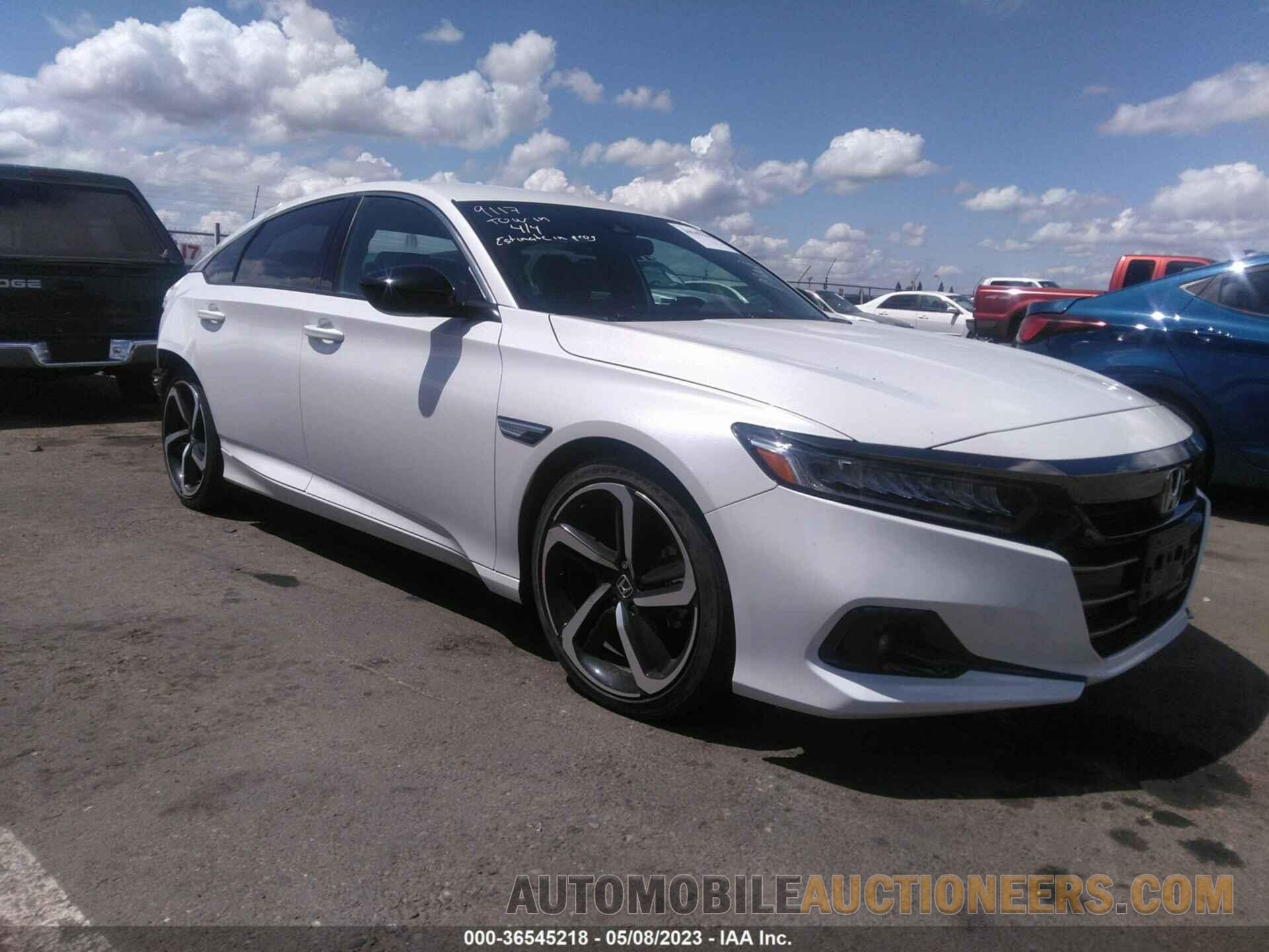 1HGCV1F34MA057471 HONDA ACCORD SEDAN 2021