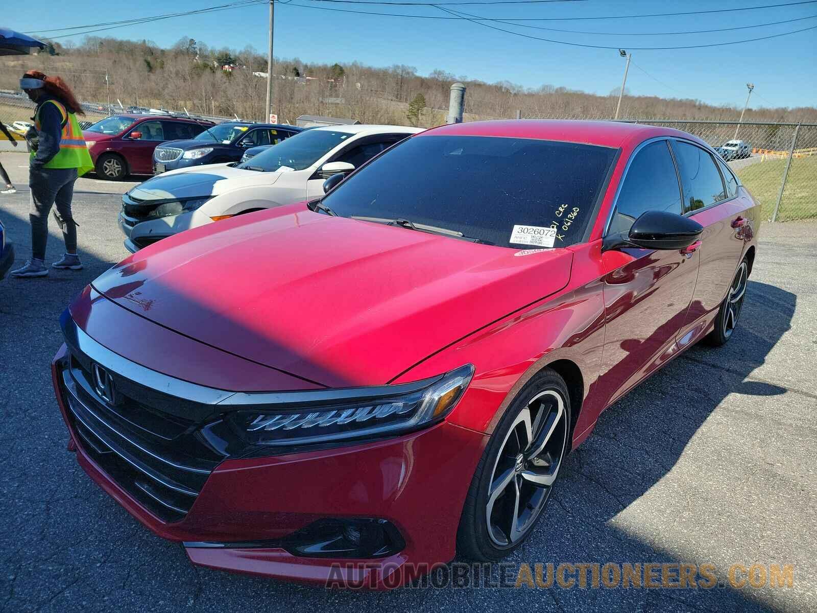 1HGCV1F34MA061360 Honda Accord Sedan 2021