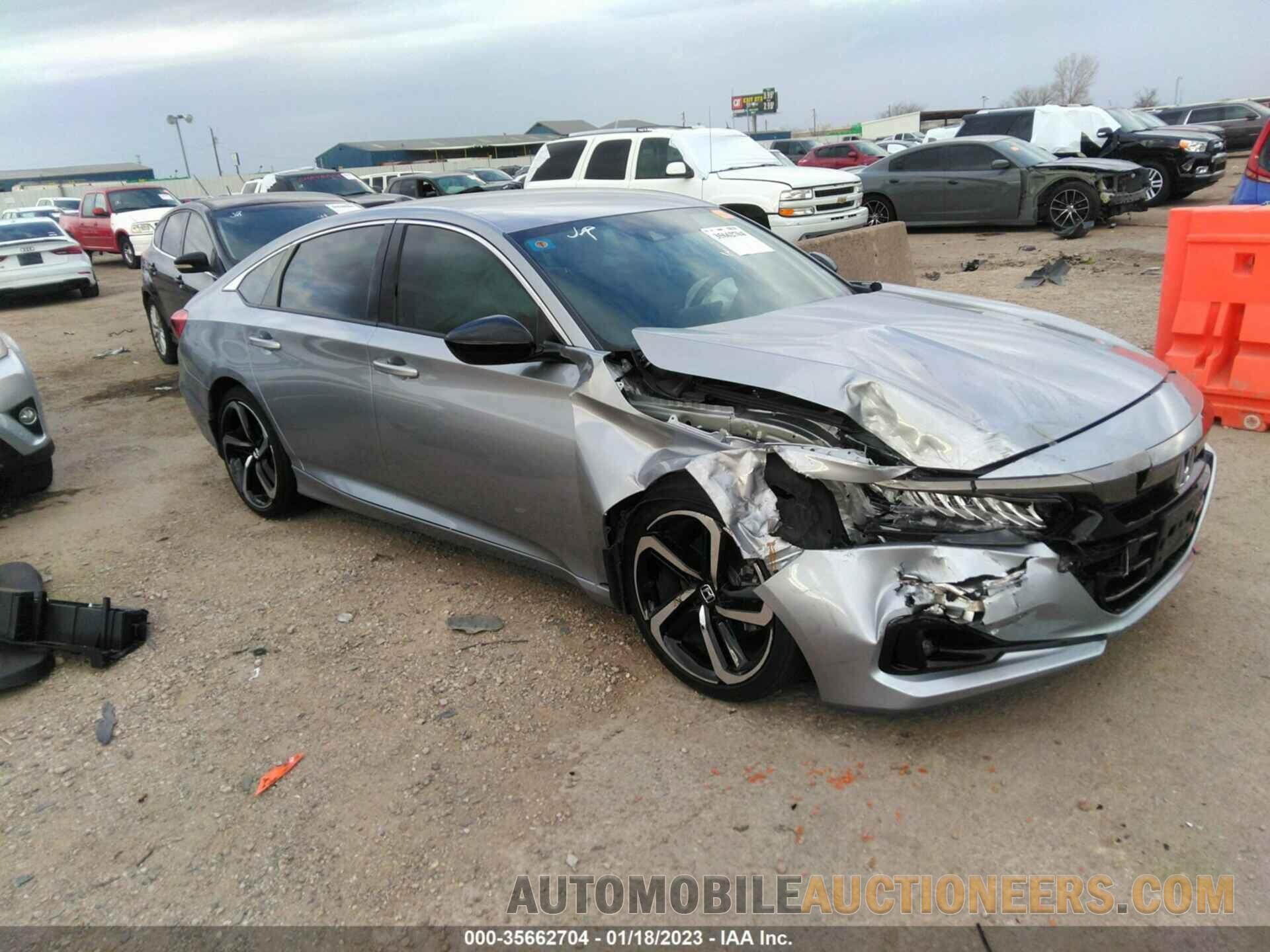 1HGCV1F34NA045189 HONDA ACCORD SEDAN 2022