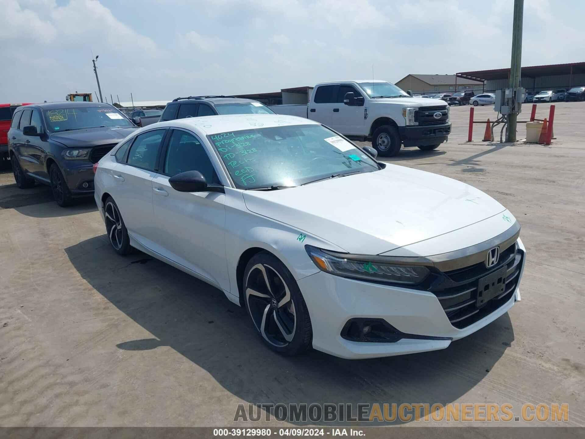 1HGCV1F34NA049775 HONDA ACCORD 2022