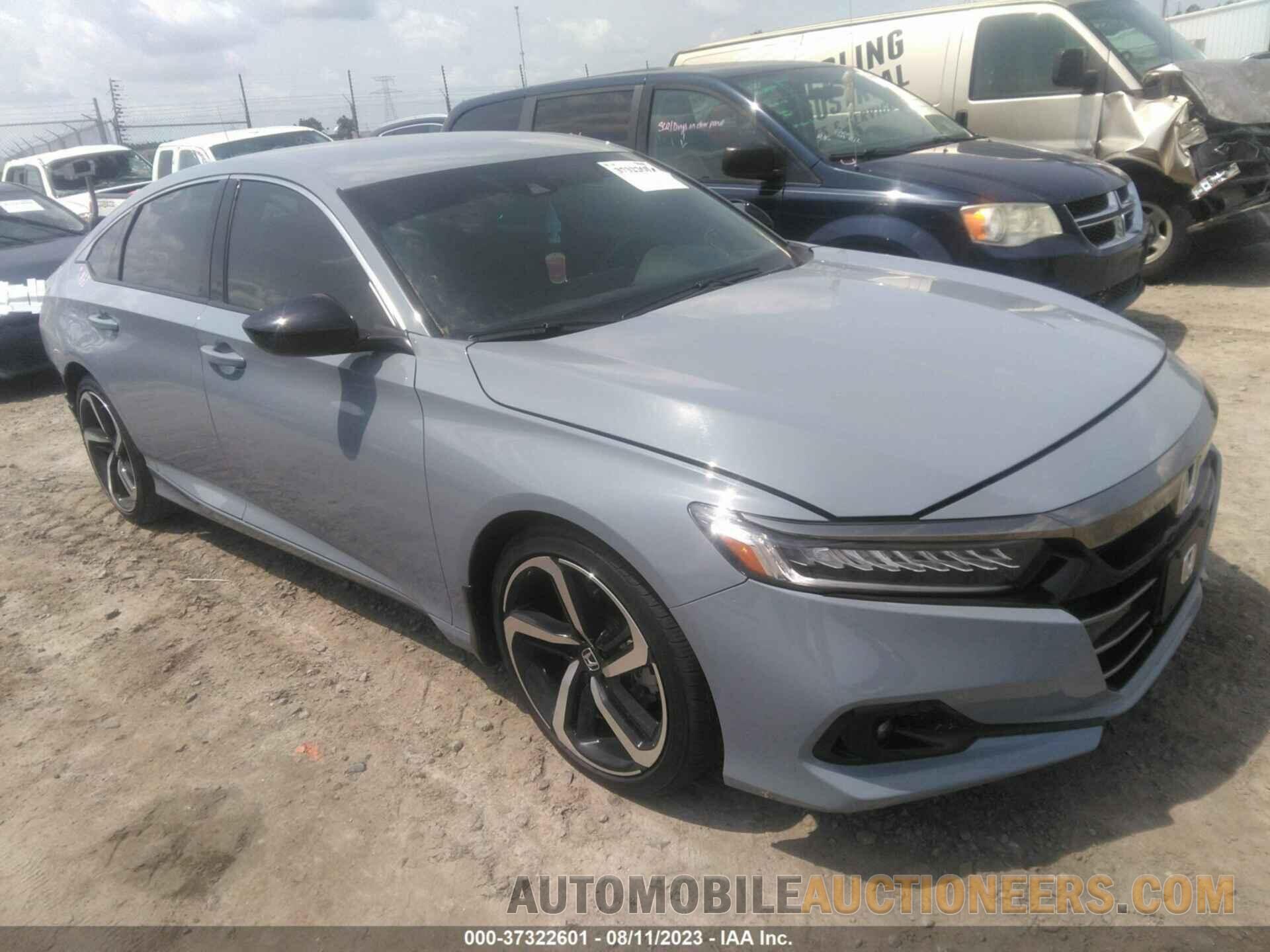 1HGCV1F34NA075342 HONDA ACCORD SEDAN 2022