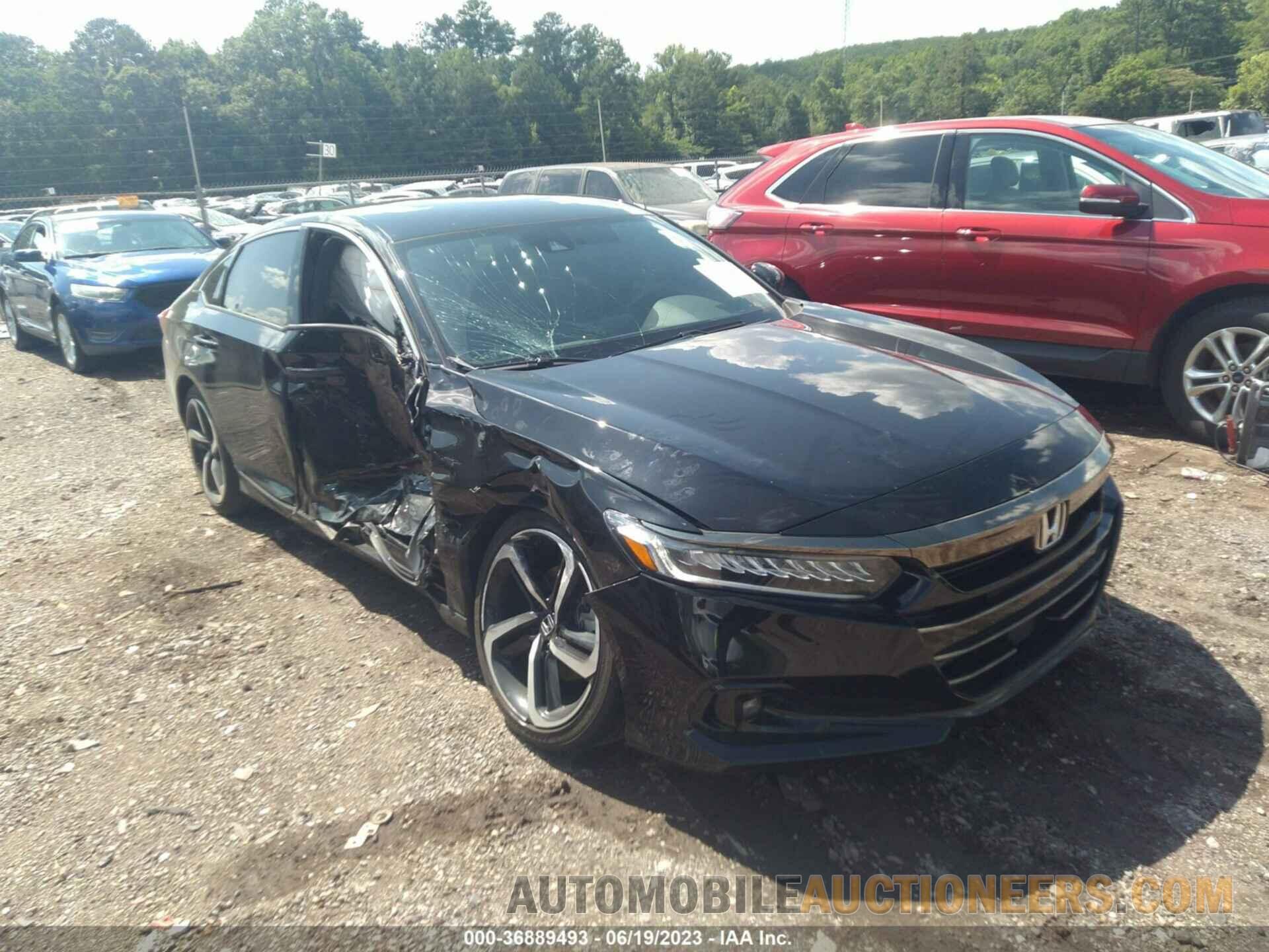 1HGCV1F34NA088348 HONDA ACCORD SEDAN 2022