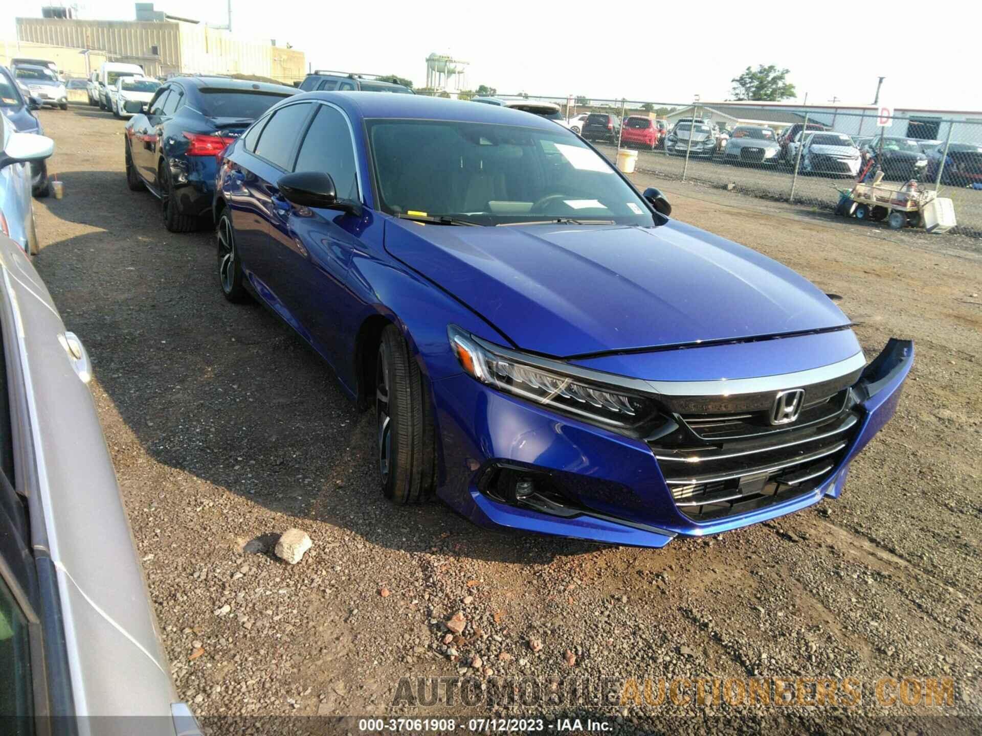 1HGCV1F34NA088513 HONDA ACCORD SEDAN 2022