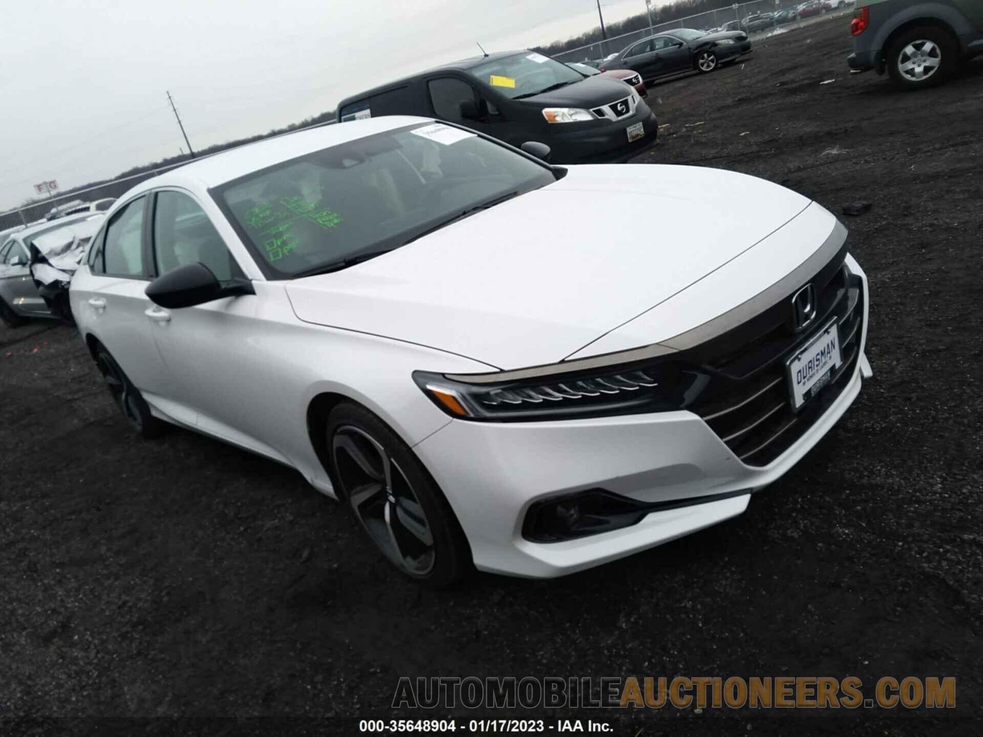 1HGCV1F34NA110865 HONDA ACCORD SEDAN 2022