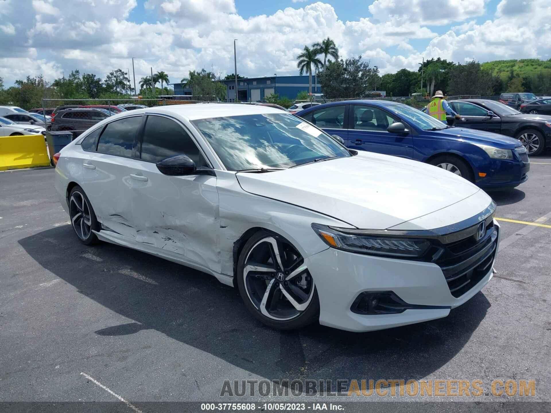 1HGCV1F34NA116682 HONDA ACCORD SEDAN 2022