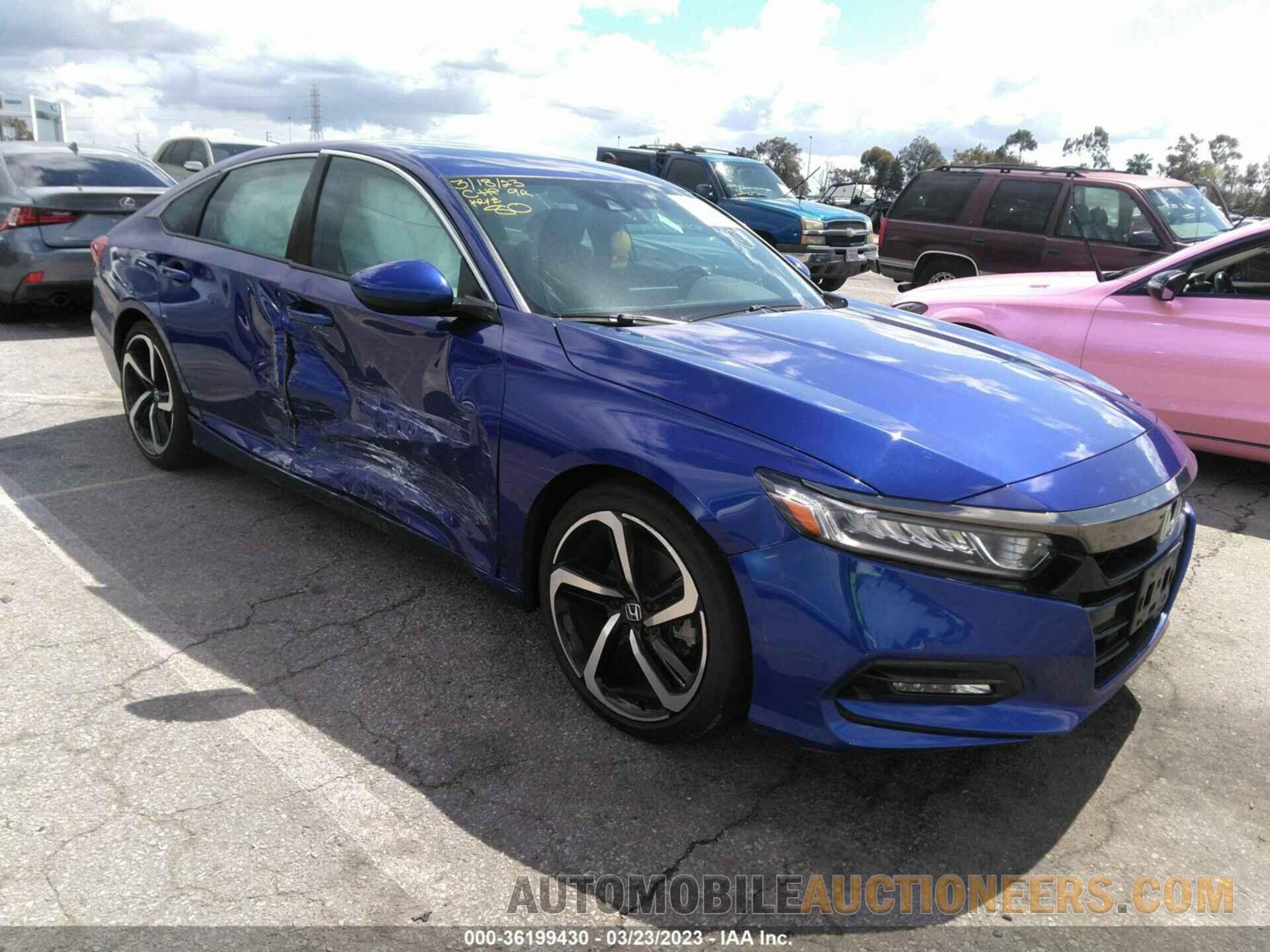 1HGCV1F35JA007769 HONDA ACCORD SEDAN 2018