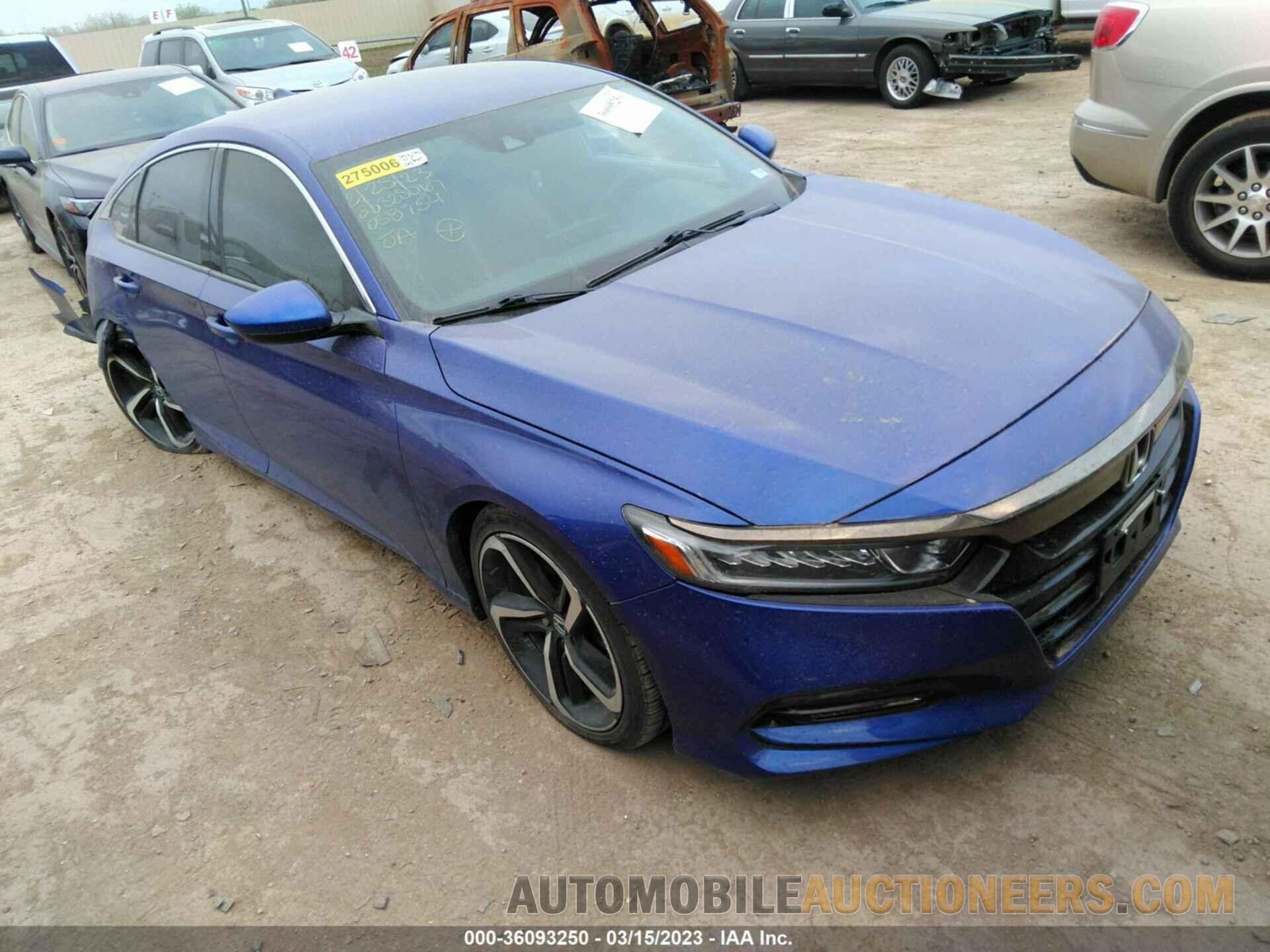 1HGCV1F35JA058754 HONDA ACCORD SEDAN 2018