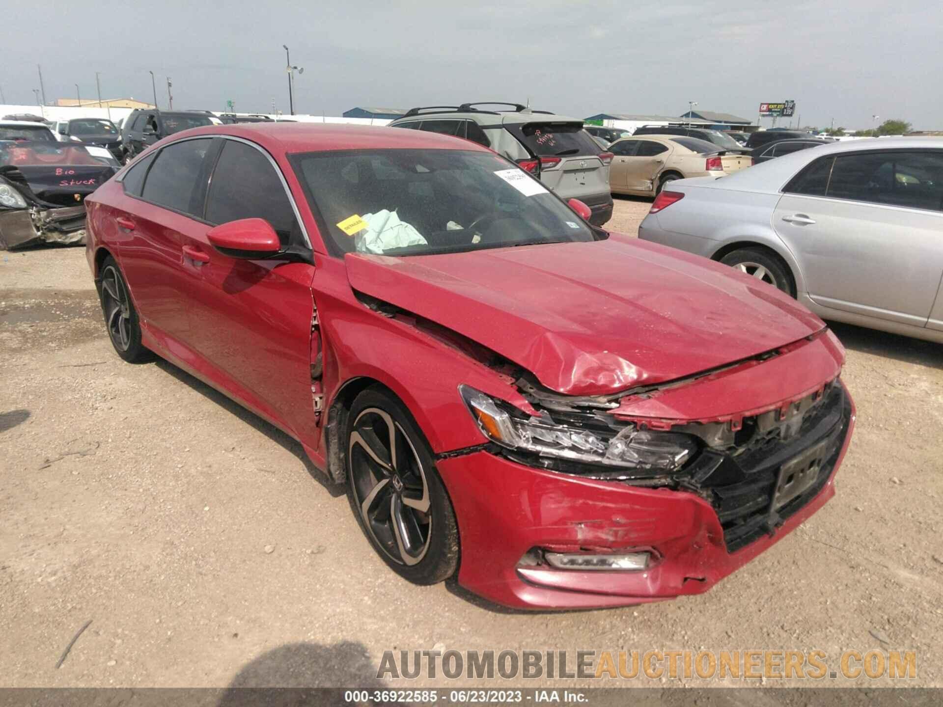 1HGCV1F35KA020782 HONDA ACCORD SEDAN 2019