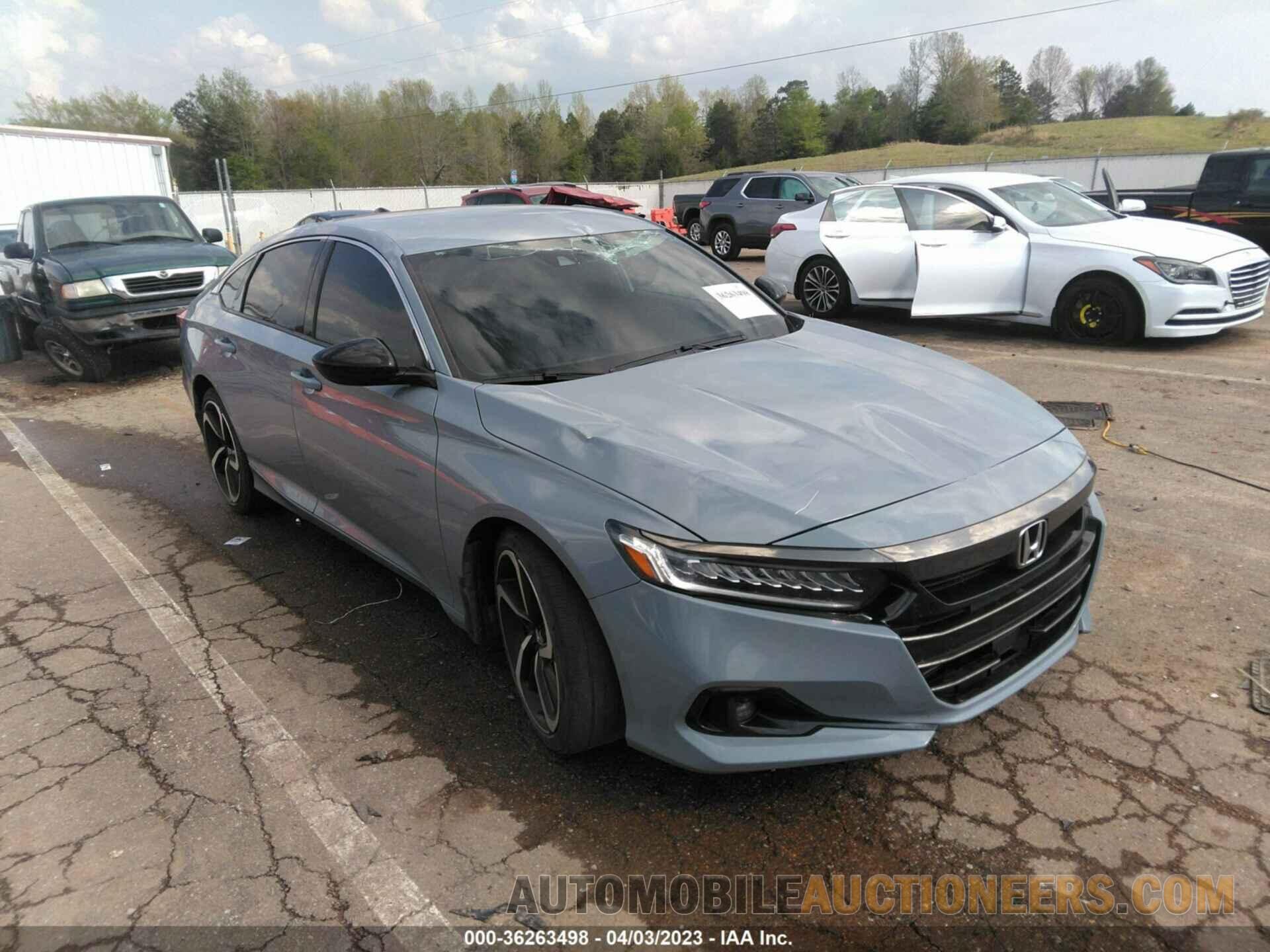 1HGCV1F35MA006027 HONDA ACCORD SEDAN 2021