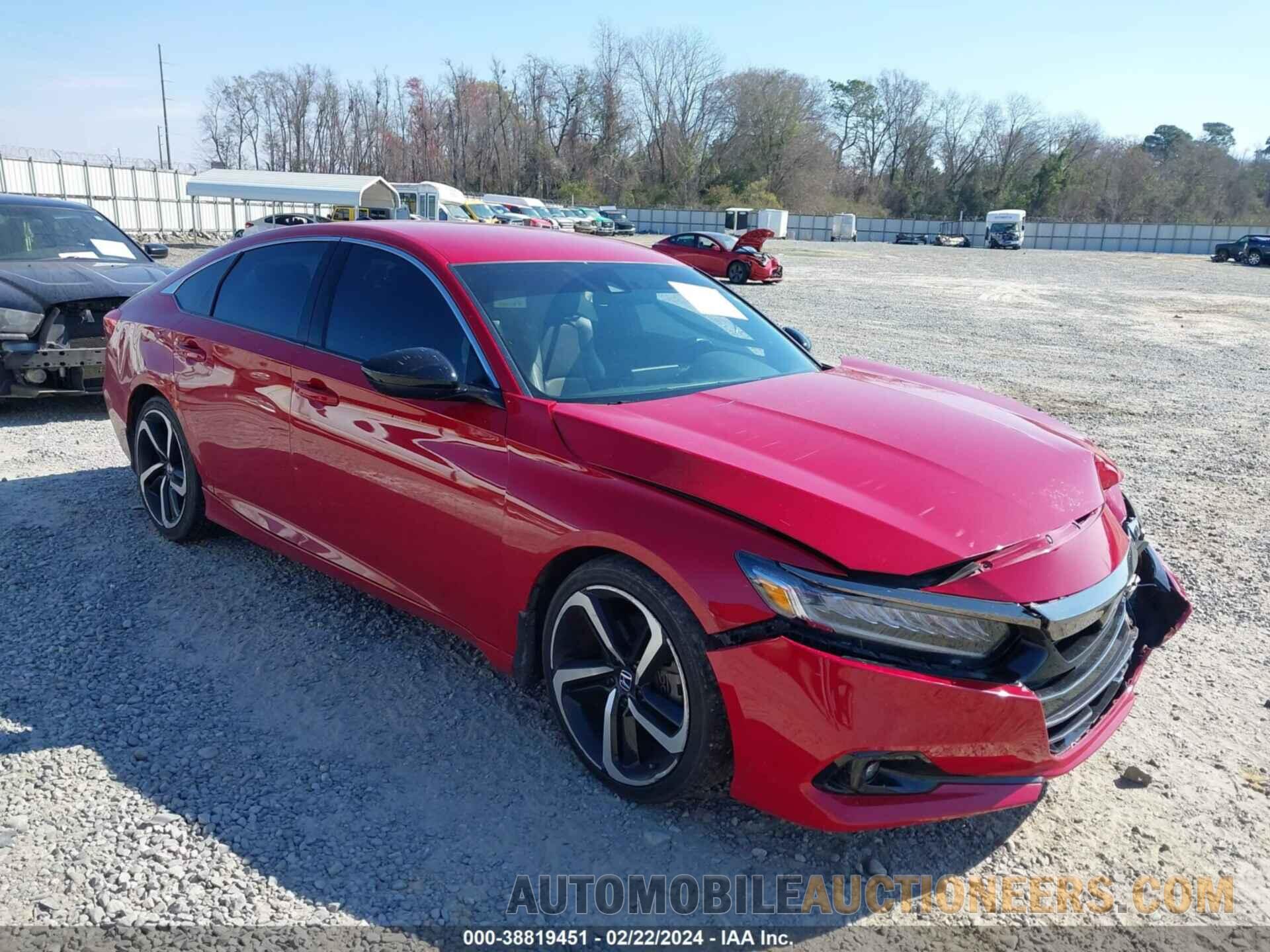 1HGCV1F35MA104183 HONDA ACCORD 2021