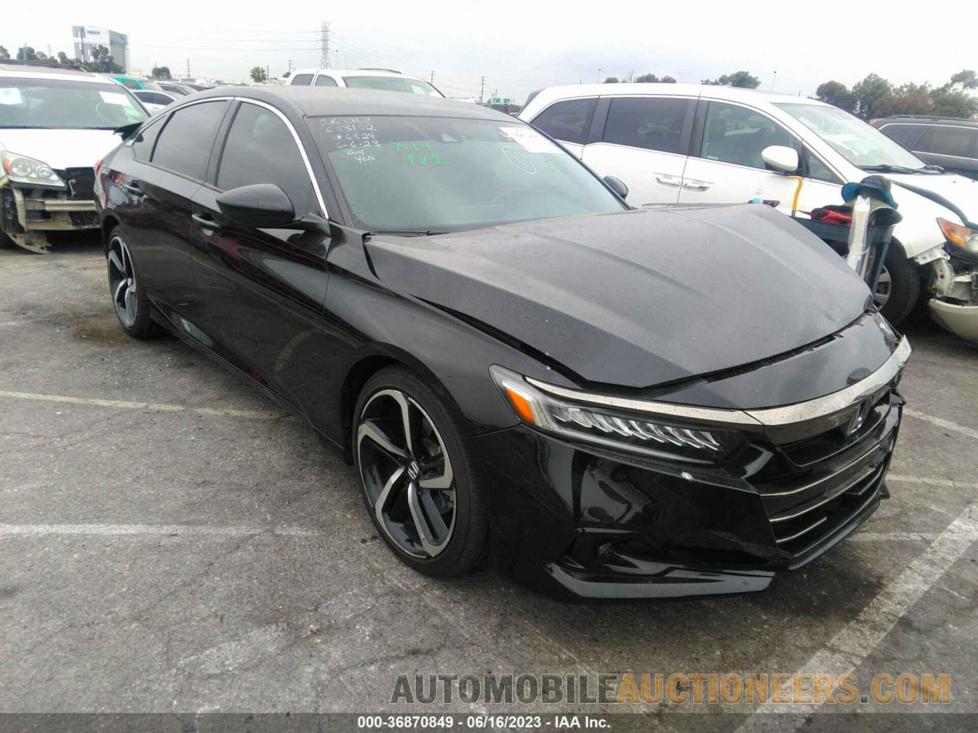 1HGCV1F35MA106824 HONDA ACCORD SEDAN 2021