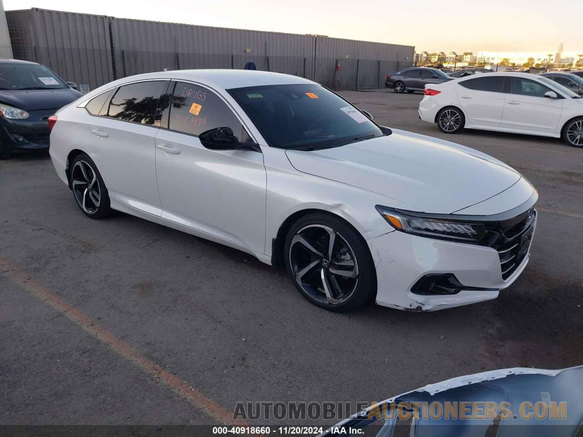 1HGCV1F35NA033066 HONDA ACCORD 2022