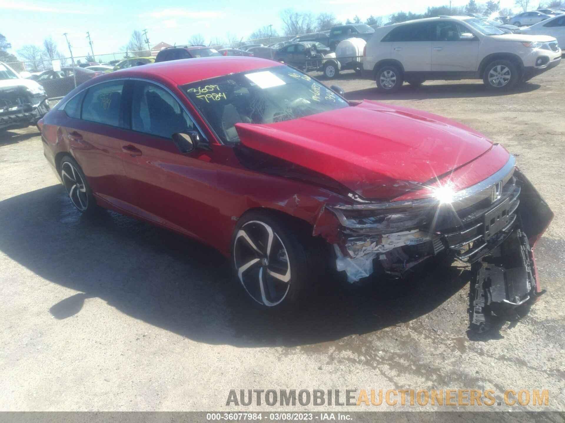 1HGCV1F35NA058372 HONDA ACCORD SEDAN 2022