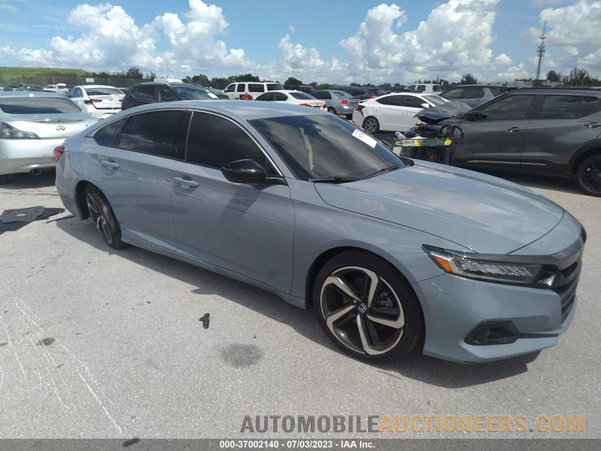 1HGCV1F35NA088715 HONDA ACCORD SEDAN 2022