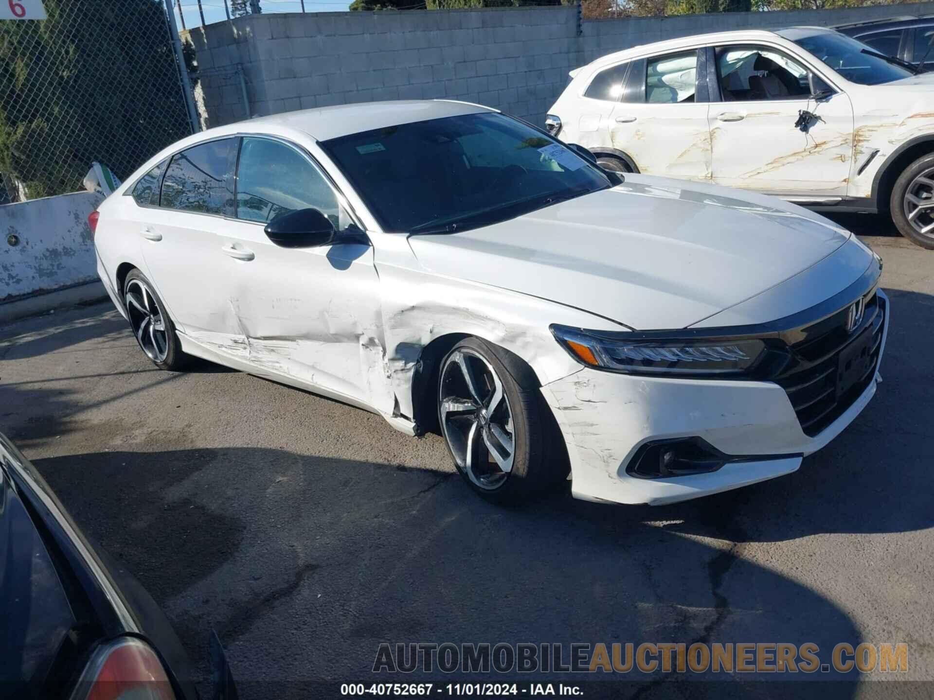 1HGCV1F35NA100877 HONDA ACCORD 2022