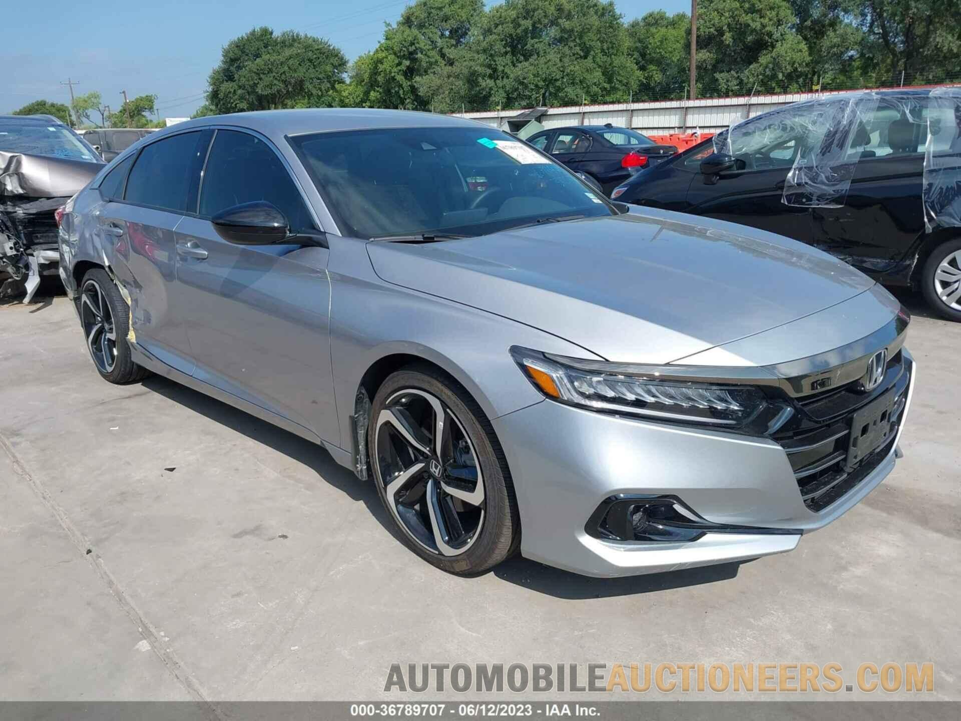 1HGCV1F35NA101611 HONDA ACCORD SEDAN 2022