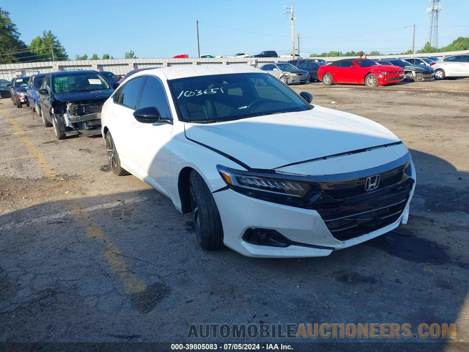 1HGCV1F35NA103651 HONDA ACCORD 2022