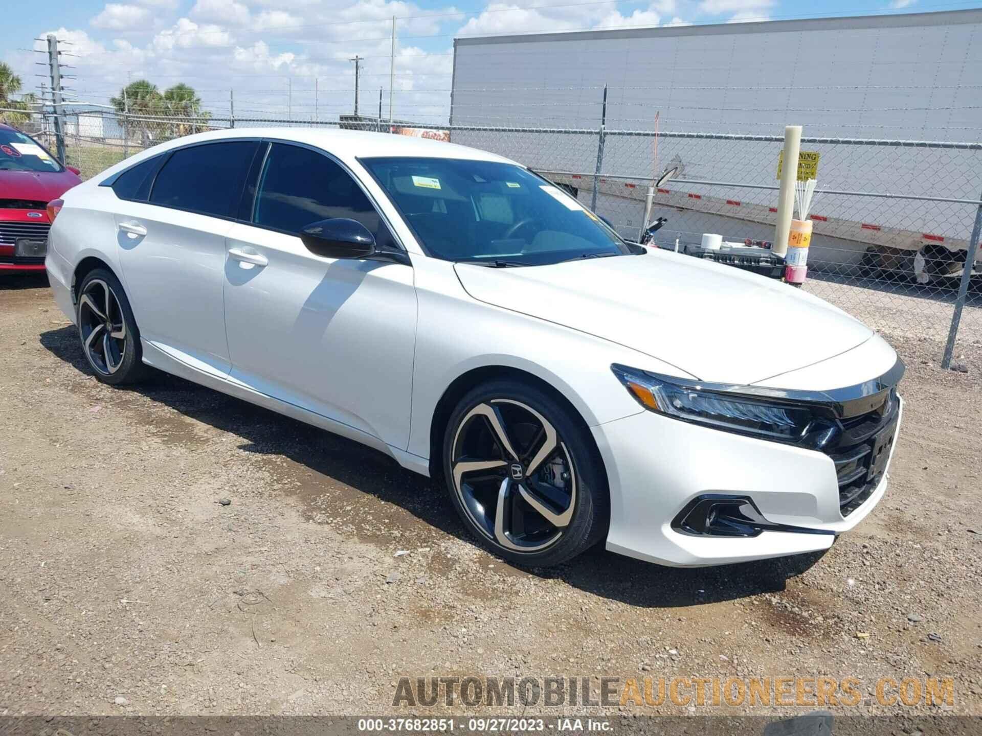 1HGCV1F35NA119316 HONDA ACCORD SEDAN 2022