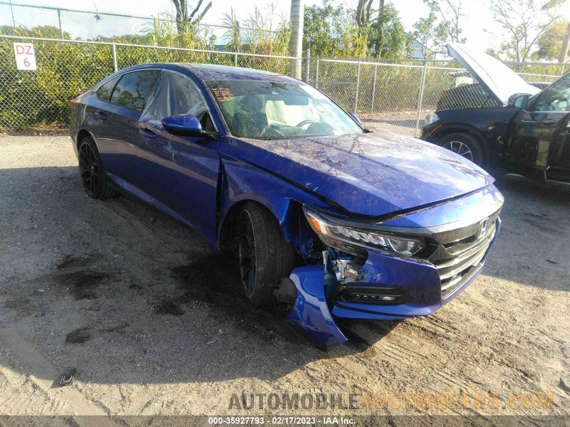 1HGCV1F36KA095961 HONDA ACCORD SEDAN 2019