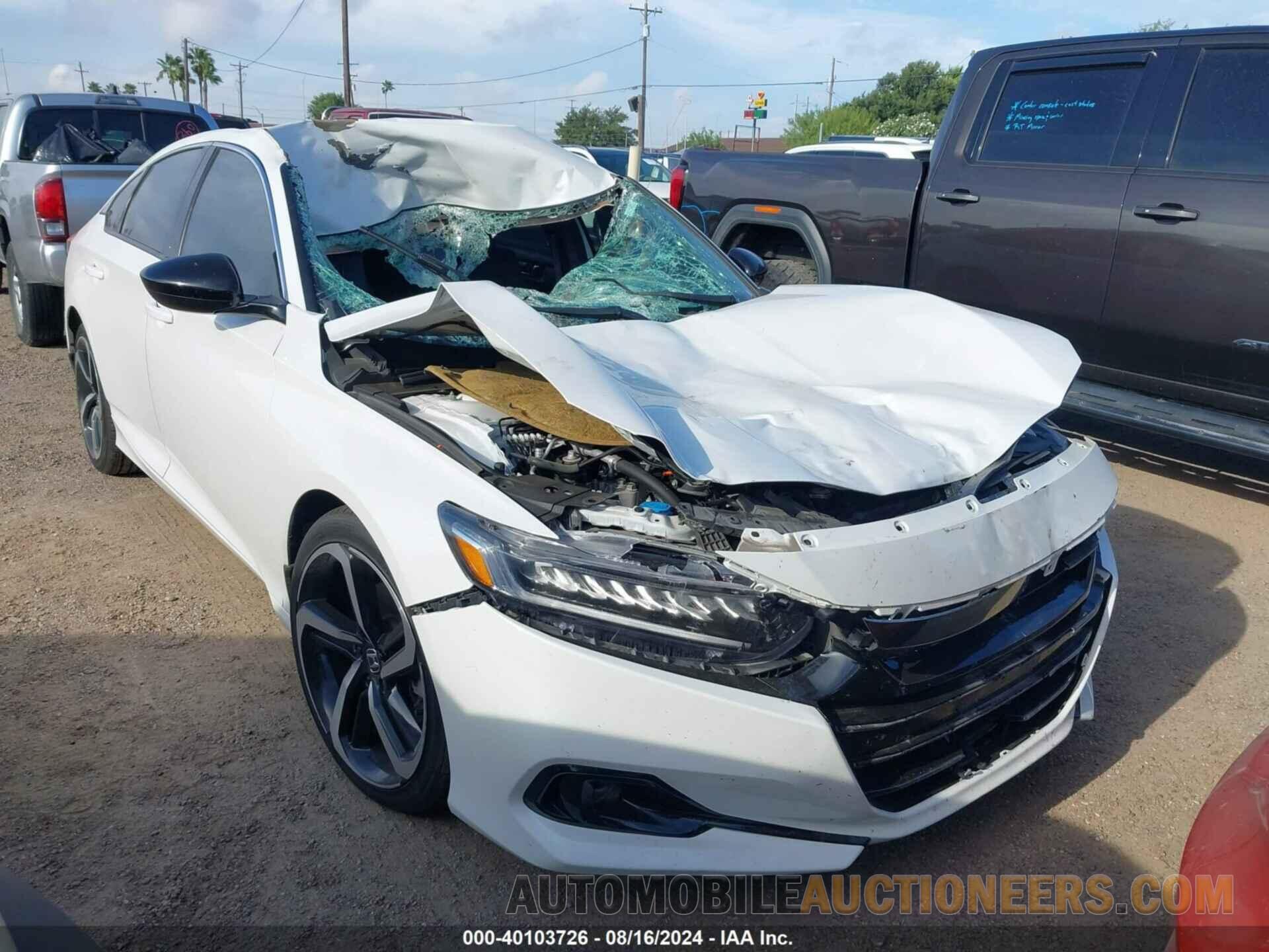 1HGCV1F36MA028215 HONDA ACCORD 2021