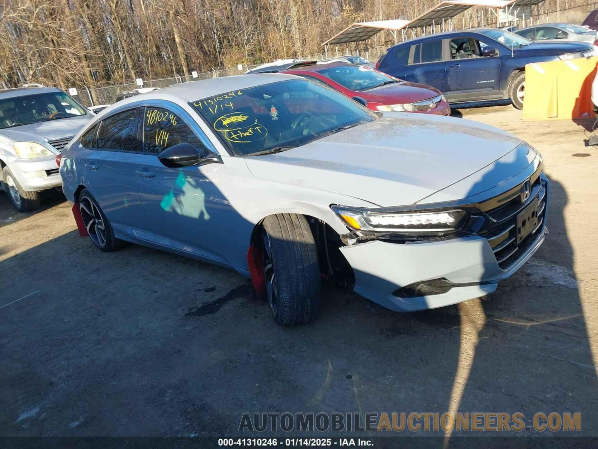 1HGCV1F36MA059478 HONDA ACCORD SEDAN 2021