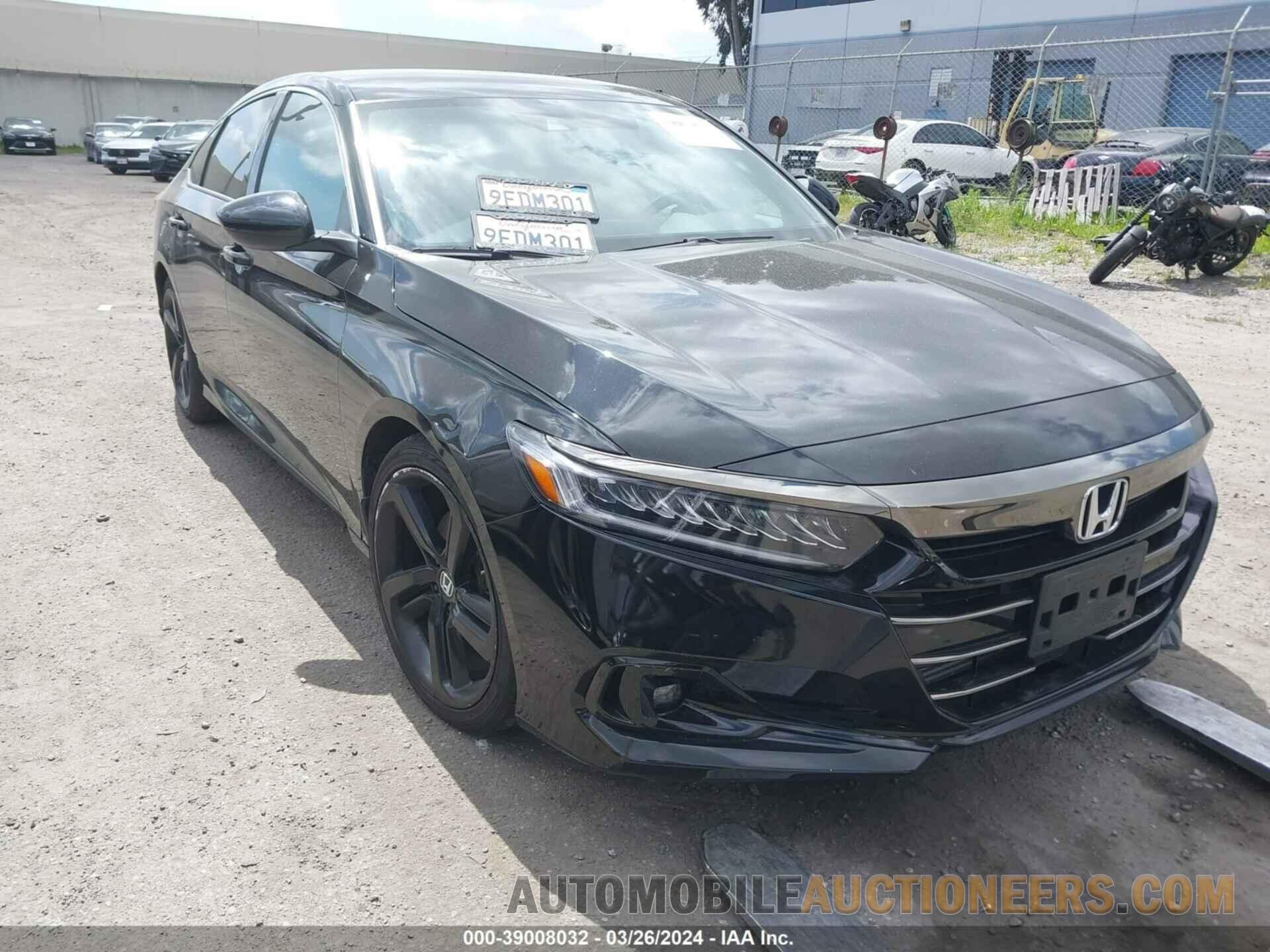 1HGCV1F36MA073199 HONDA ACCORD 2021