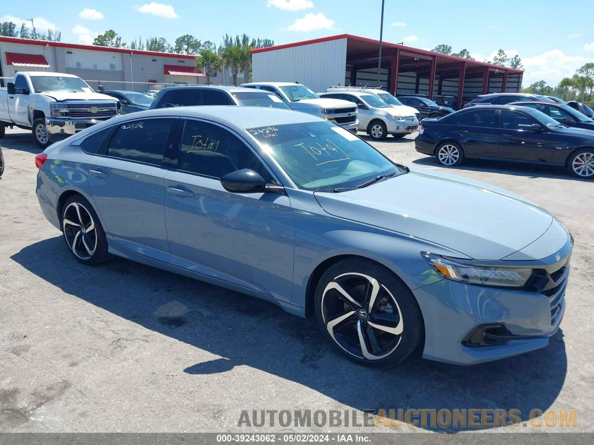 1HGCV1F36MA107593 HONDA ACCORD 2021