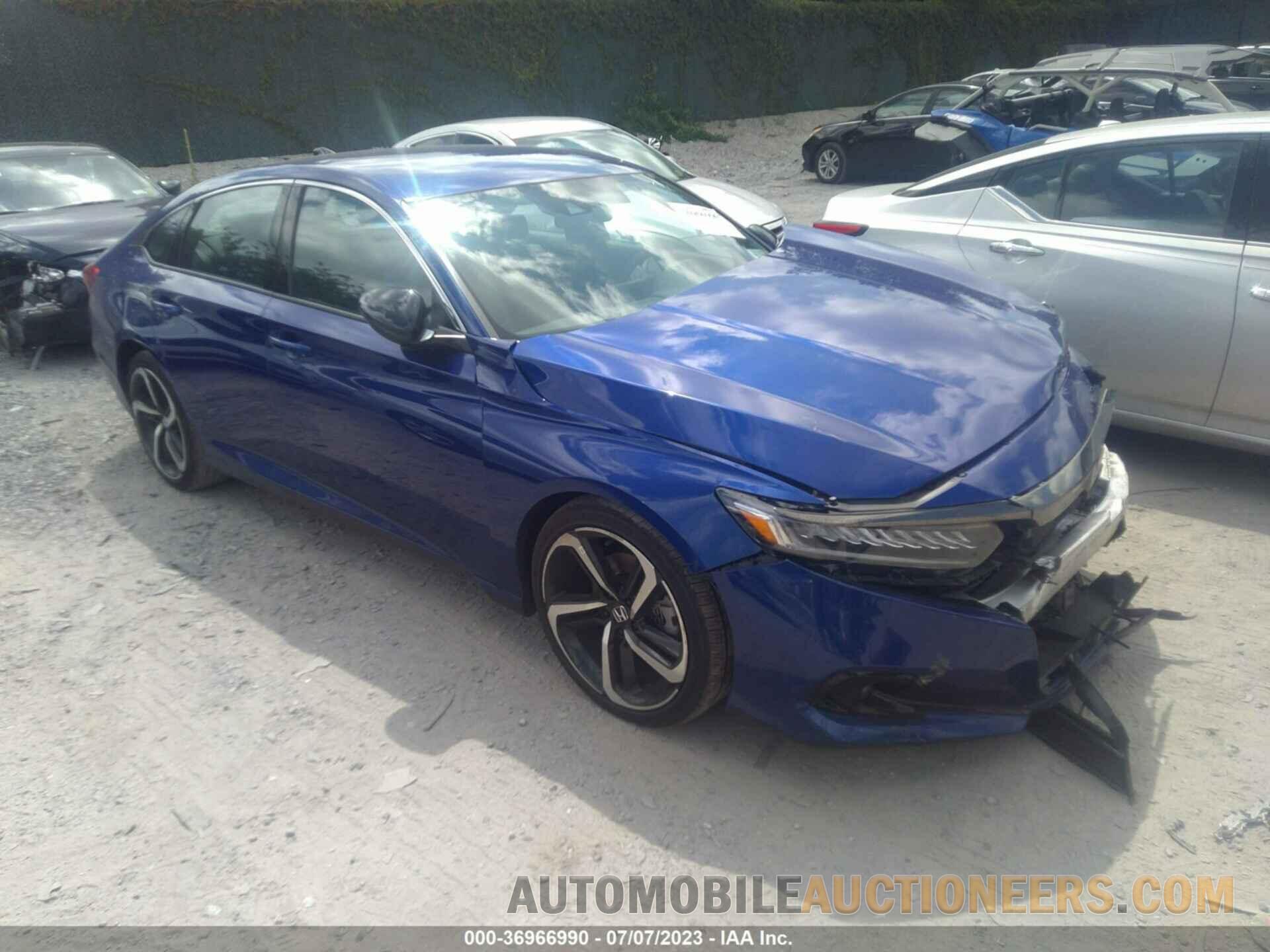 1HGCV1F36MA110865 HONDA ACCORD SEDAN 2021