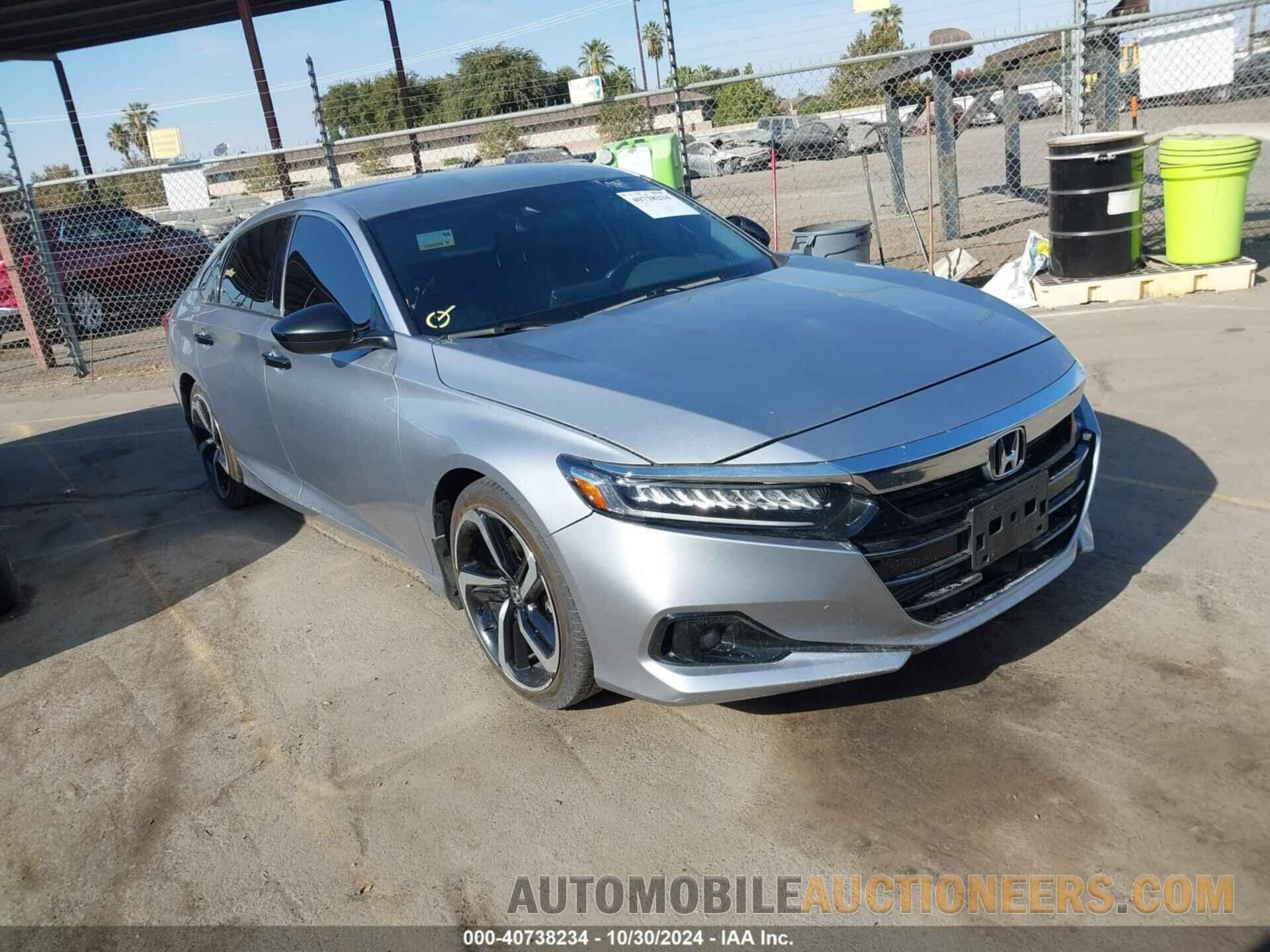 1HGCV1F36NA110706 HONDA ACCORD 2022