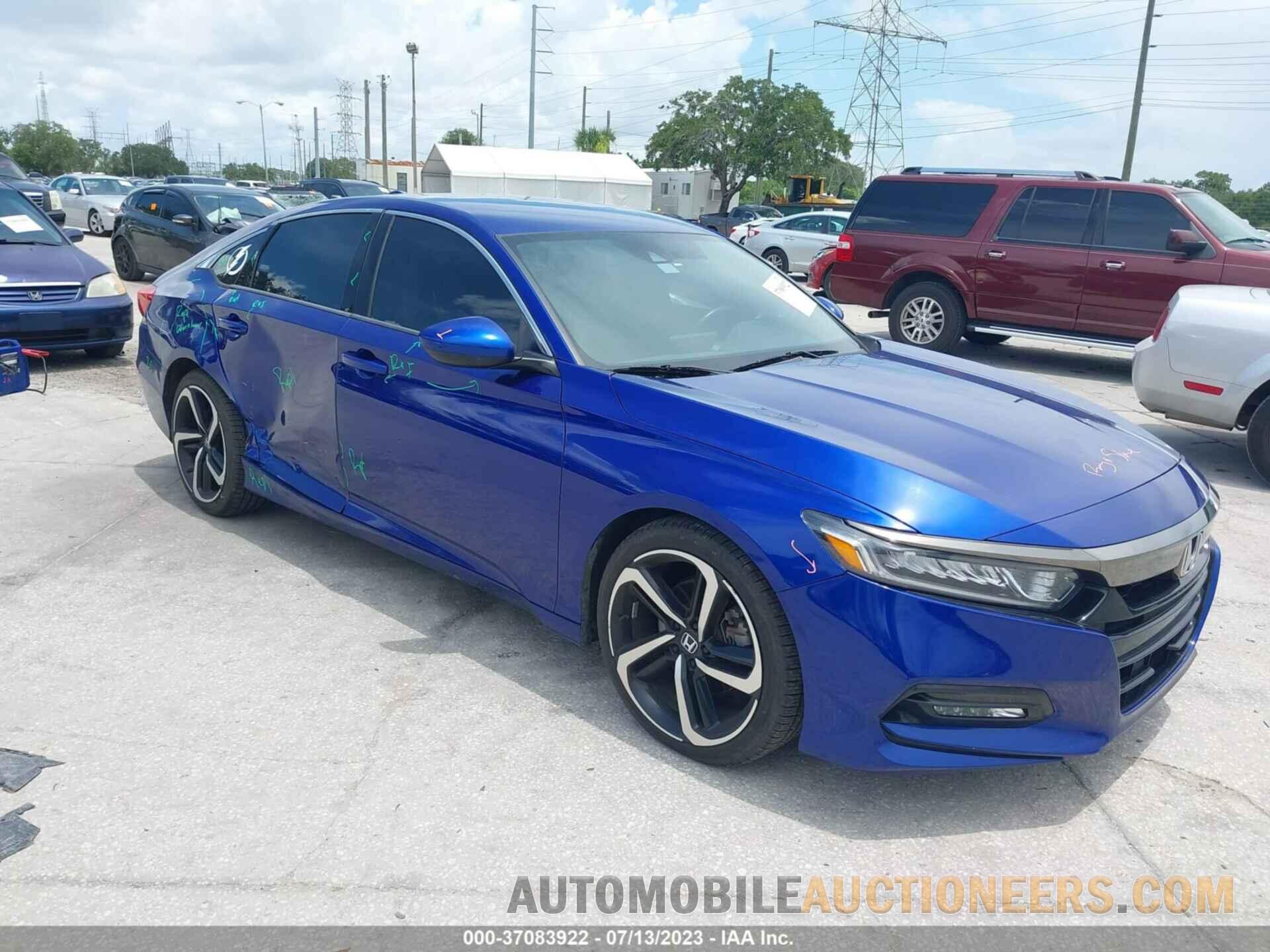 1HGCV1F37KA127252 HONDA ACCORD SEDAN 2019