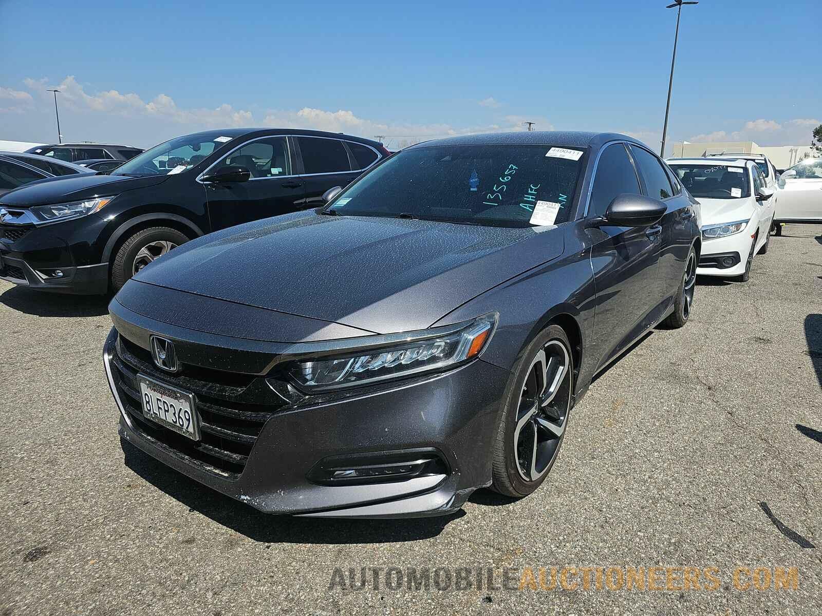 1HGCV1F37KA135657 Honda Accord Sedan 2019