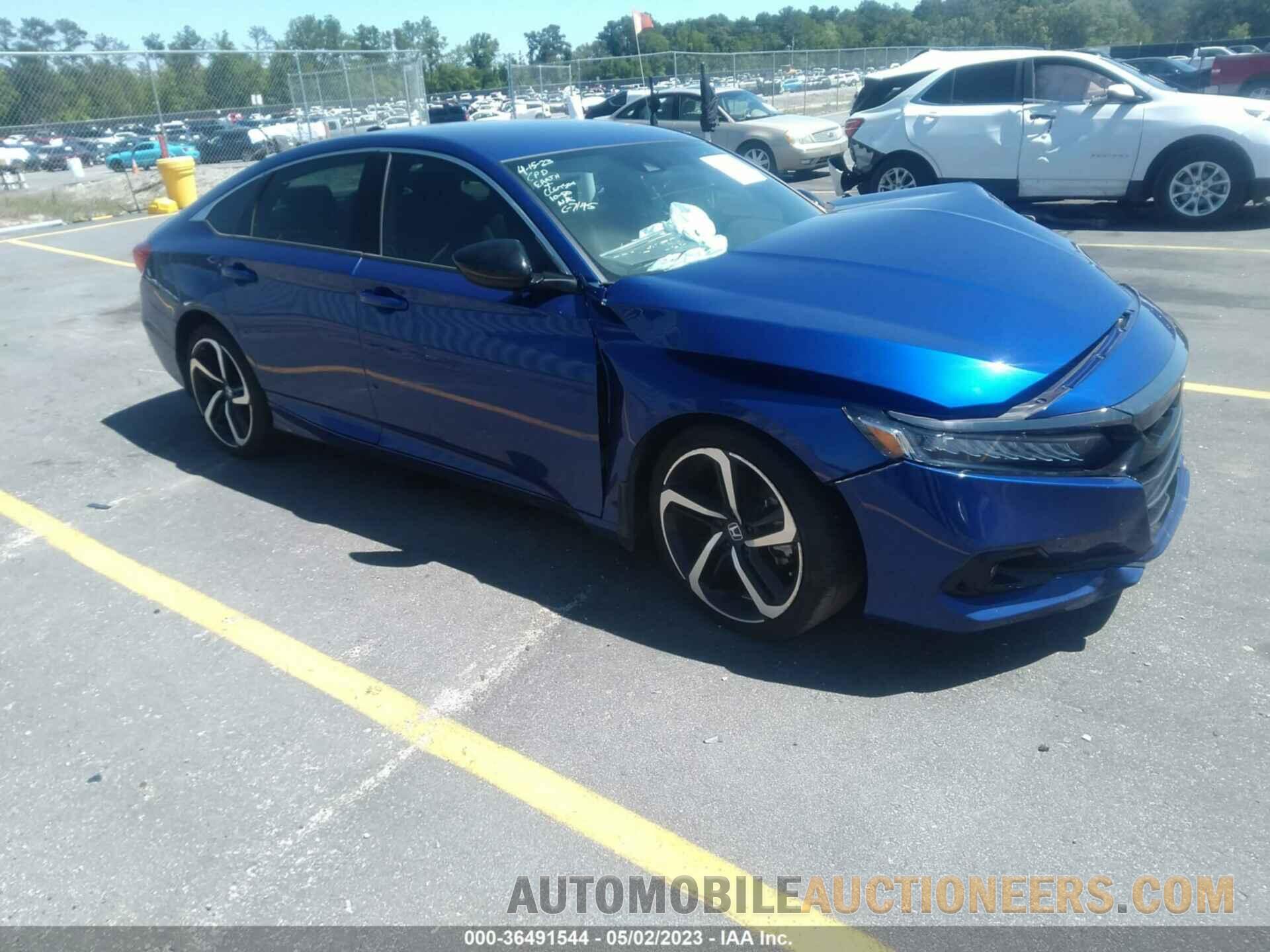 1HGCV1F37NA008766 HONDA ACCORD SEDAN 2022