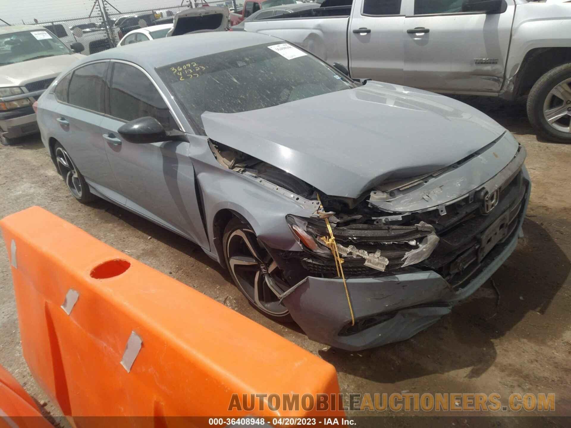 1HGCV1F37NA013935 HONDA ACCORD SEDAN 2022